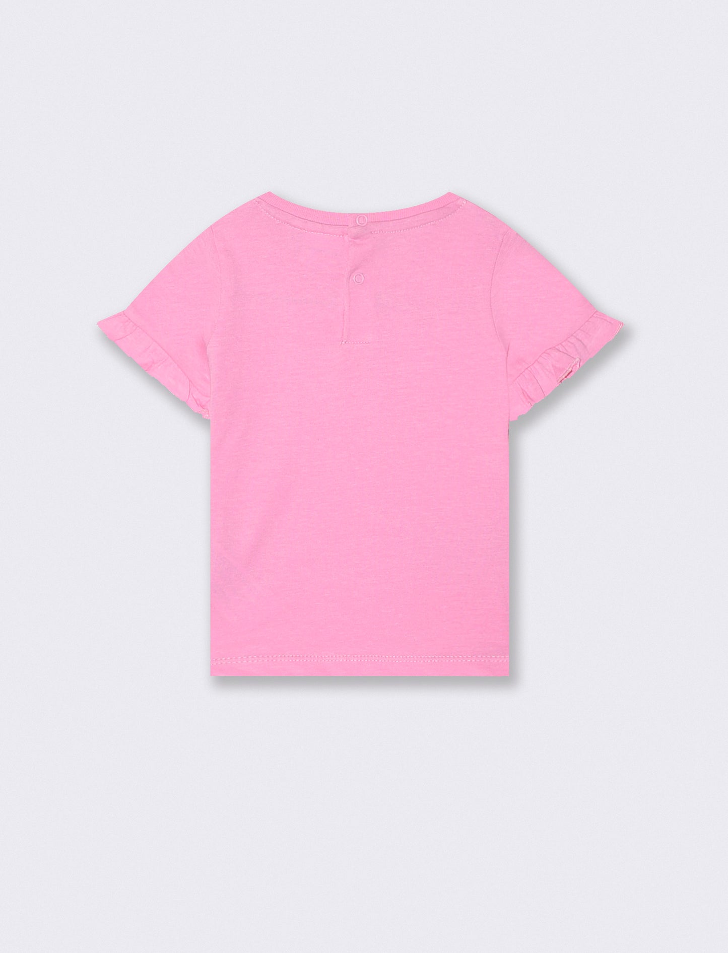 Peppa Pig T-shirt with colorful ruffles - Pink