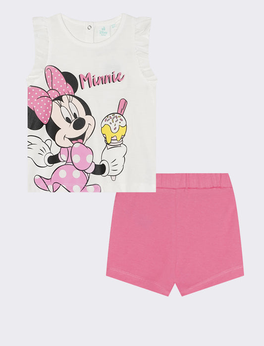 Set Minnie due pezzi per estate modaiole - Fuxia
