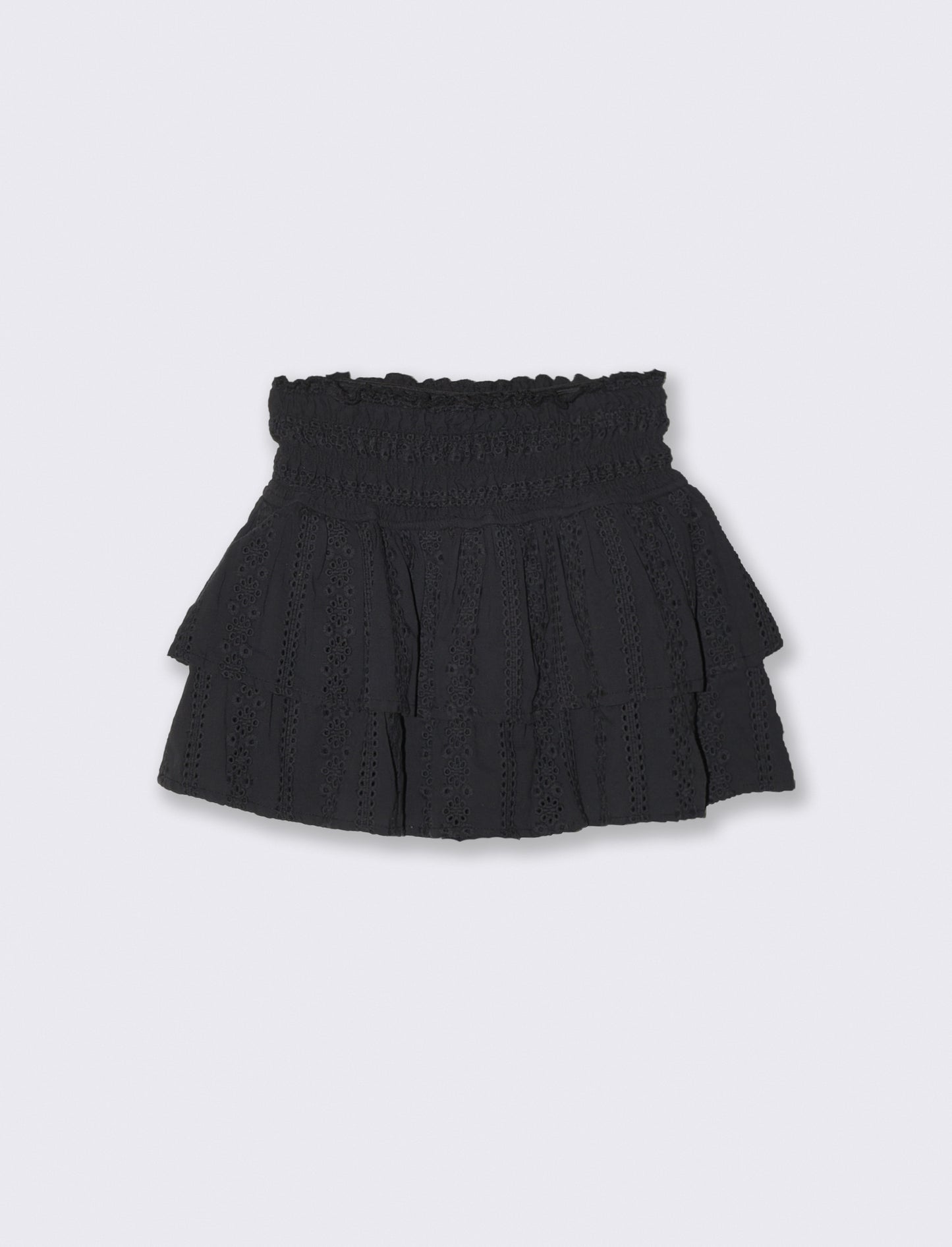 Gonna Sangallo con Bustino e Short Interno - Nero