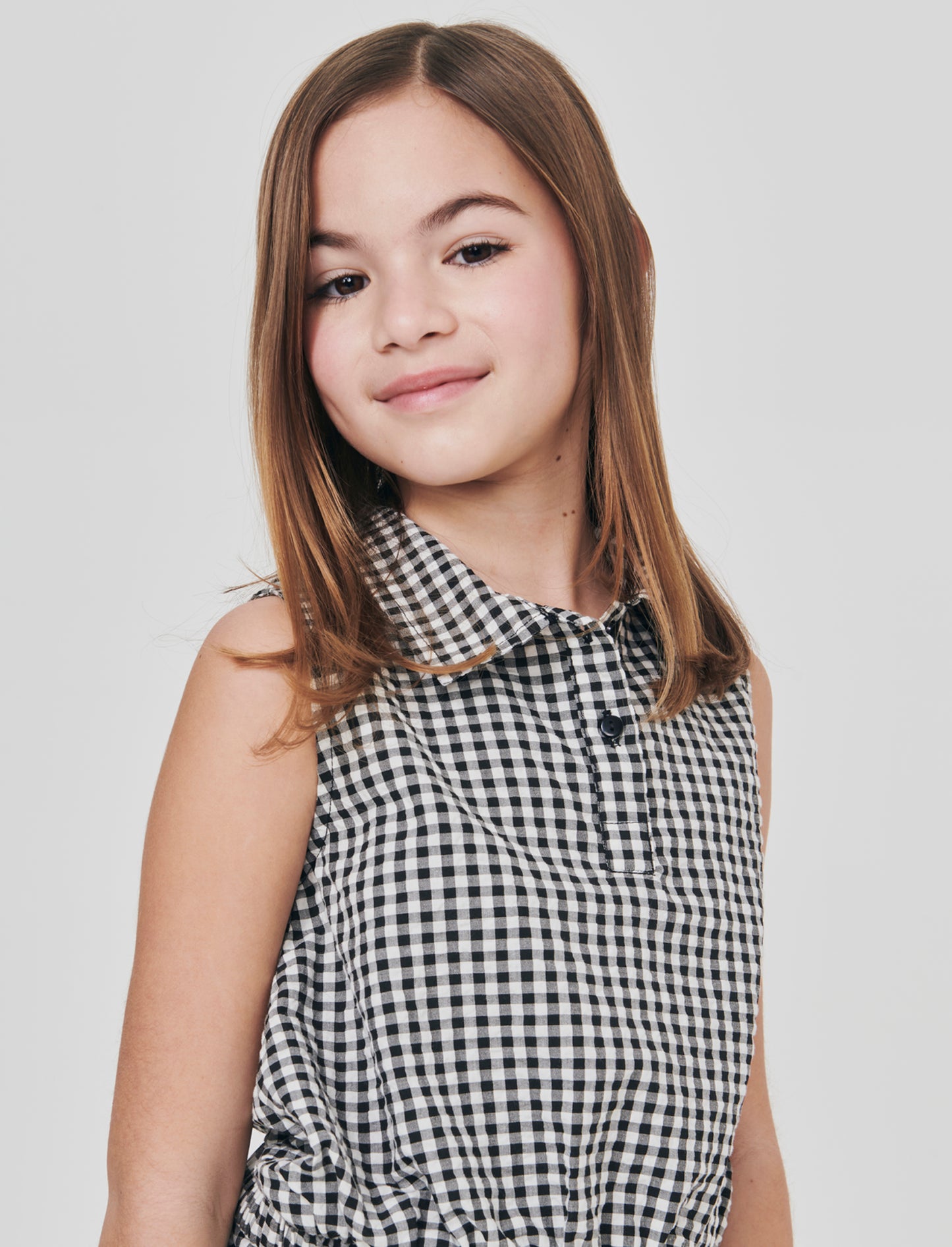 Camicia Vichy in Misto Cotone Estiva - Quadri