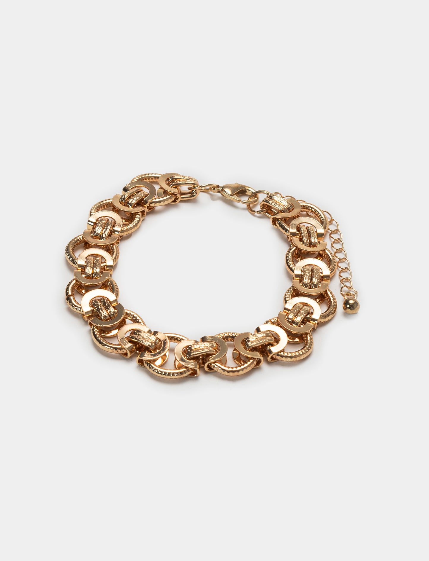 Bracciale da donna bracciale a maglia - Oro