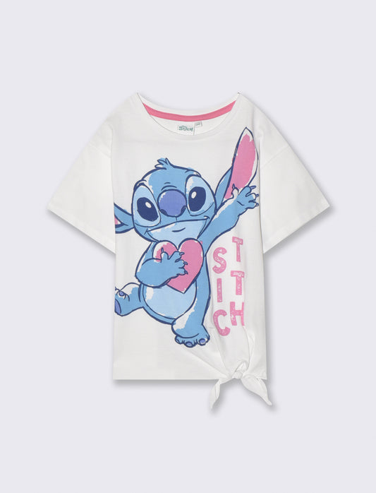 Disney Stitch T-shirt: 3 unique styles - White