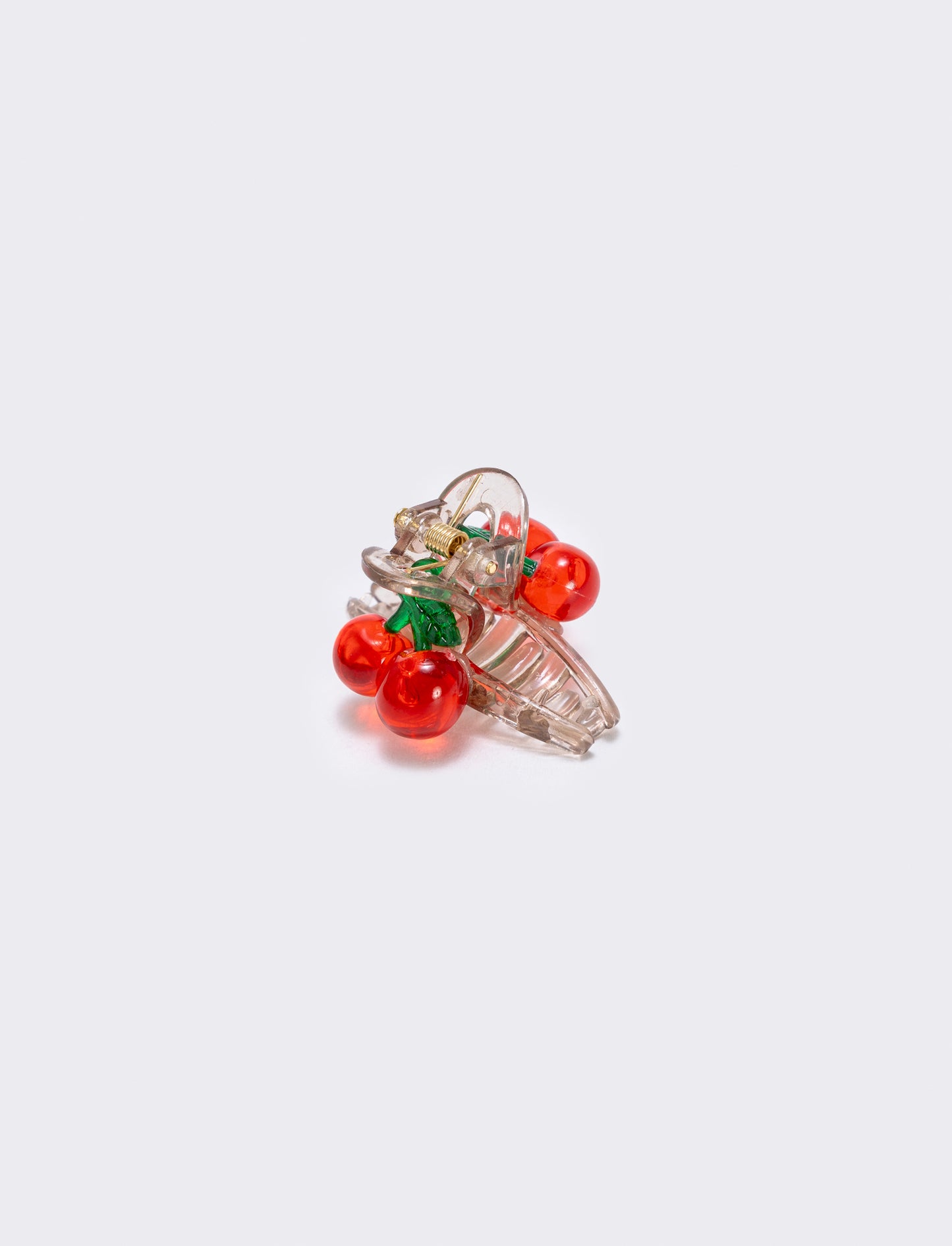 Set 3 pezzi  scrunchie piu pinza capelli bambina - Rosso-bianco