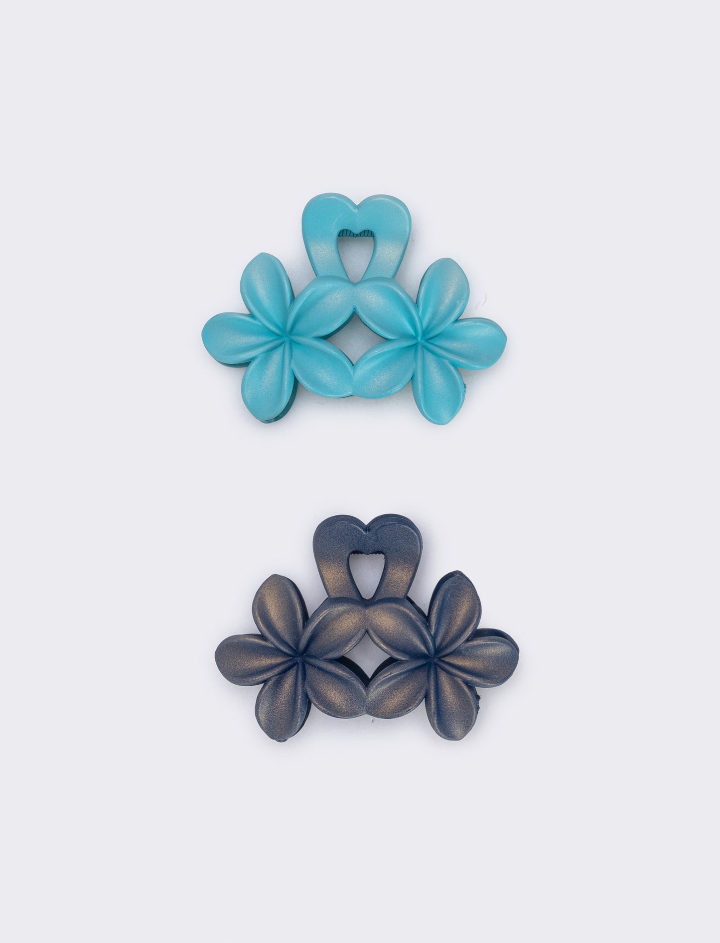 Set di 2 pinze doppio frangipane - Sky blue