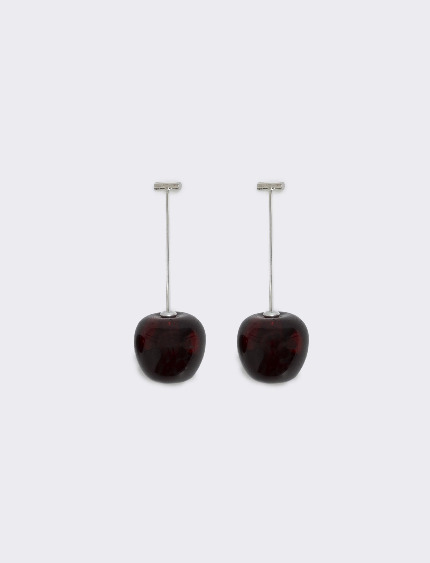 Orecchini piercing amarena - Viola