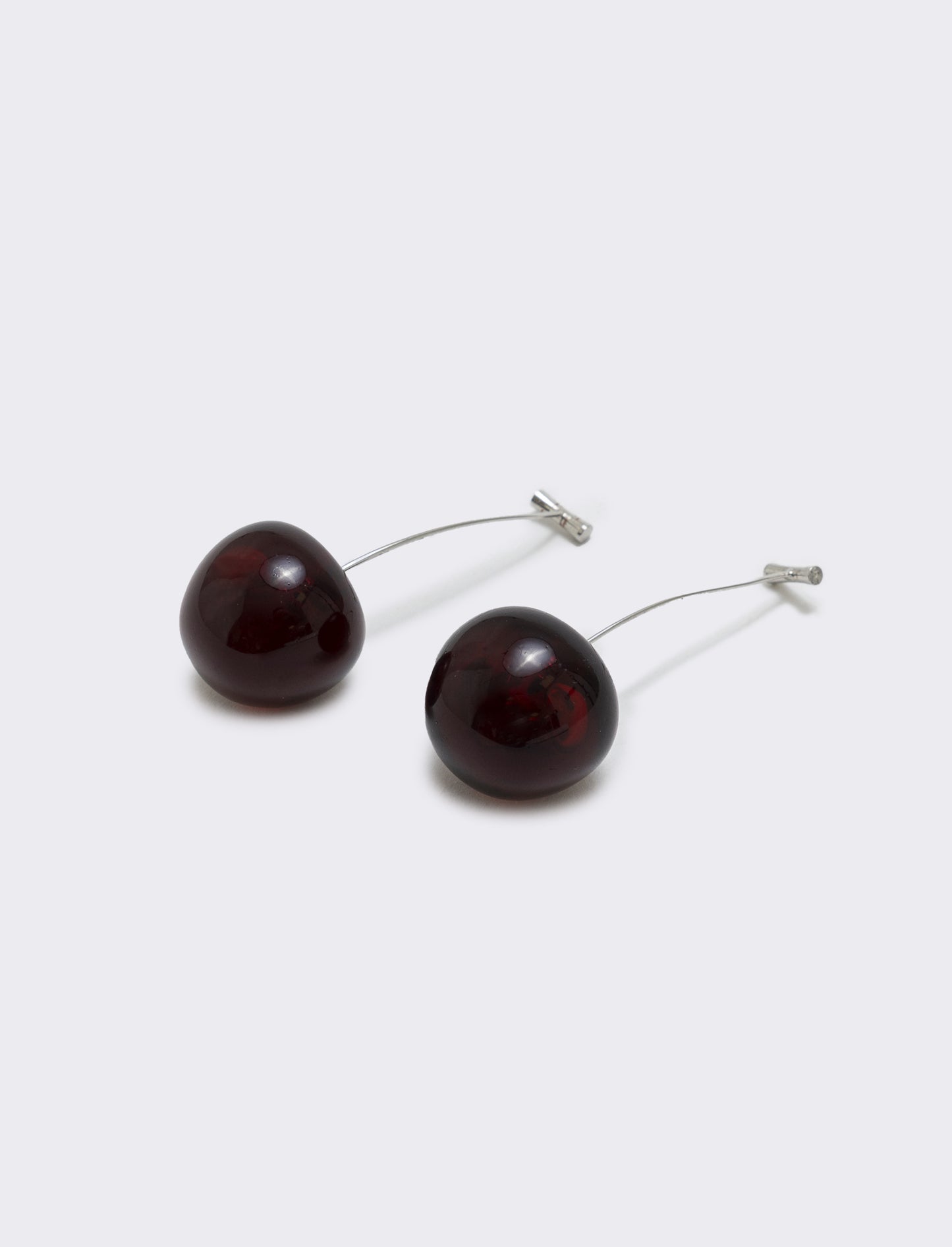 Orecchini piercing amarena - Viola