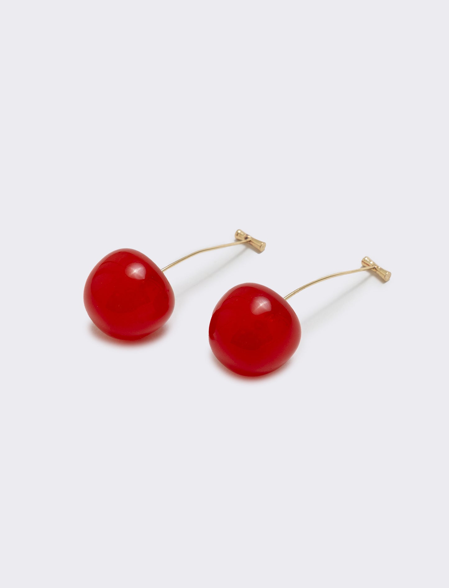 Orecchini piercing amarena - Rosso