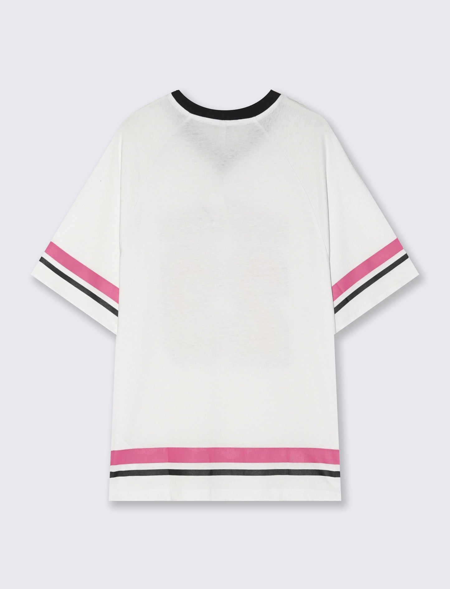 T-SHIRT SCOLLO A V - Bianco