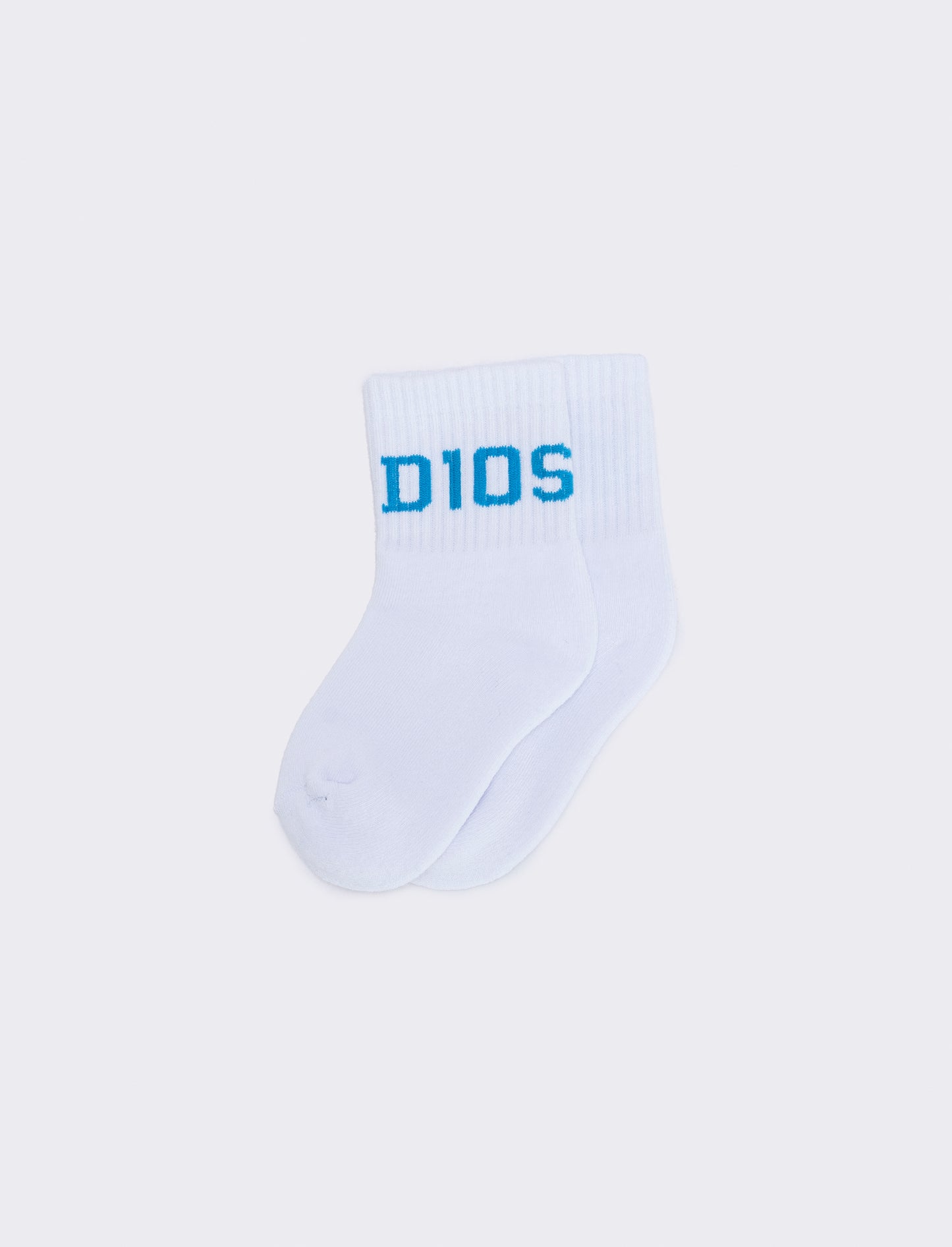 Calzino tennis d10's bambino - Bianco-blu