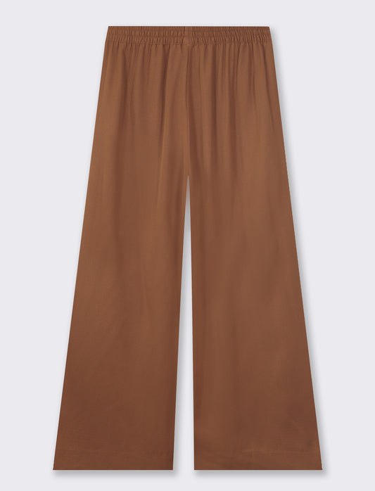 Comfort Denim Jeggings - Stylish and Cozy Option - Brown