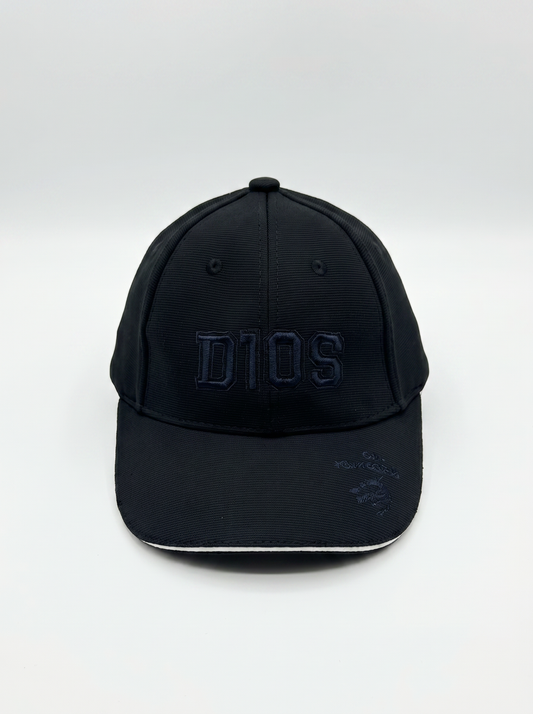 CAPPELLO CON VISIERA DIOS - Nero-blu