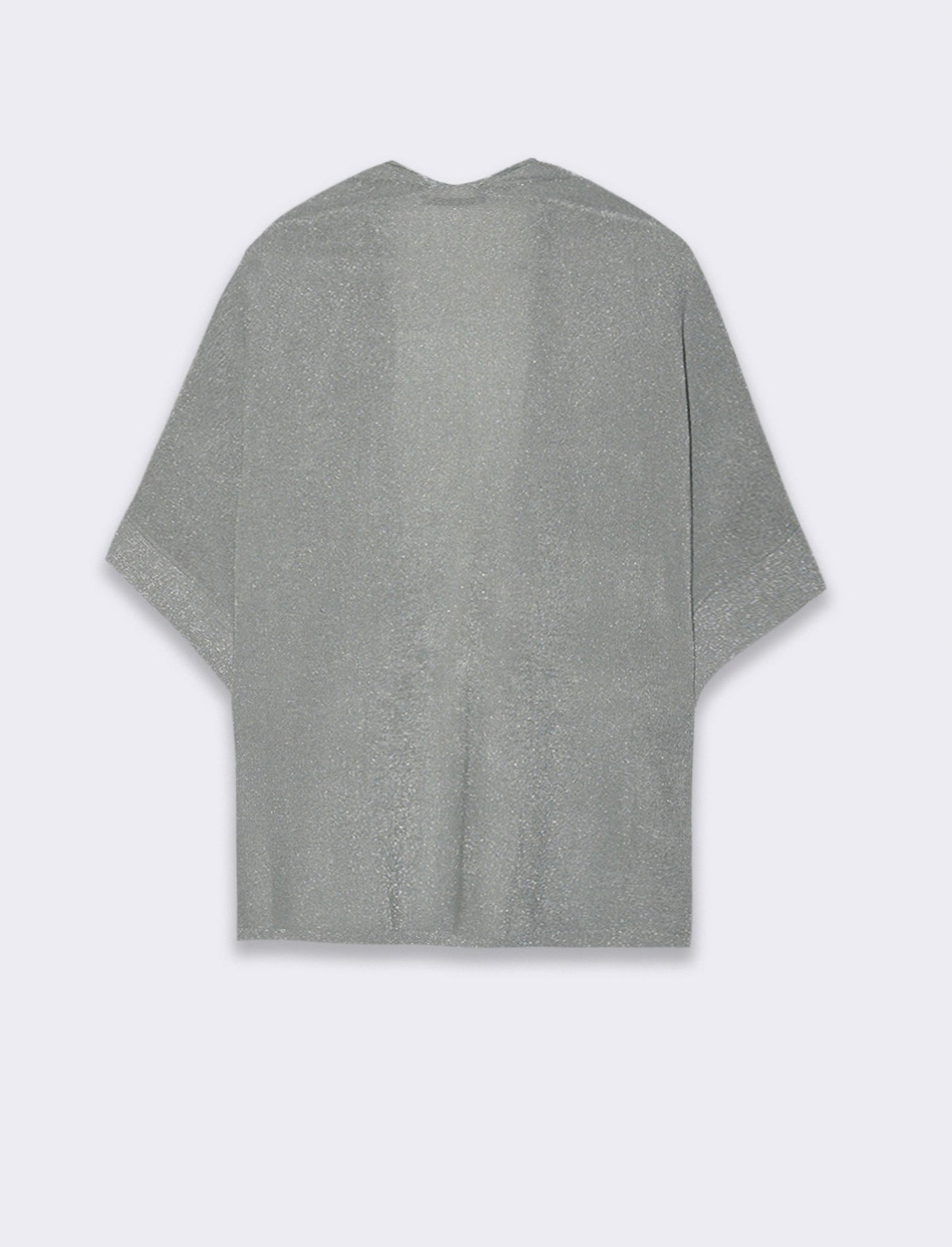Maglia cardigan da donna - Grigio mel.