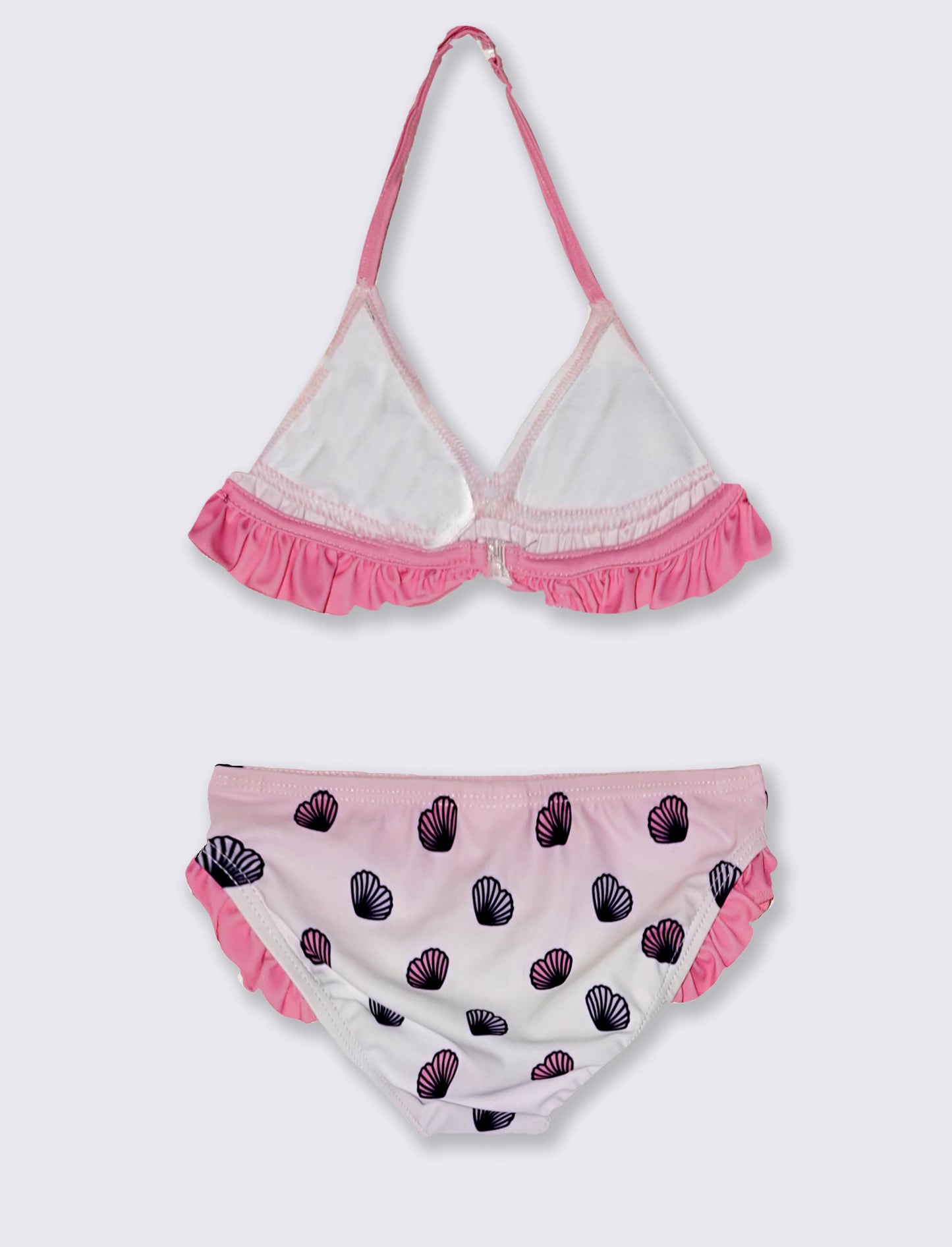 Costume due pezzi Stitch Disney con rouches - Rosa