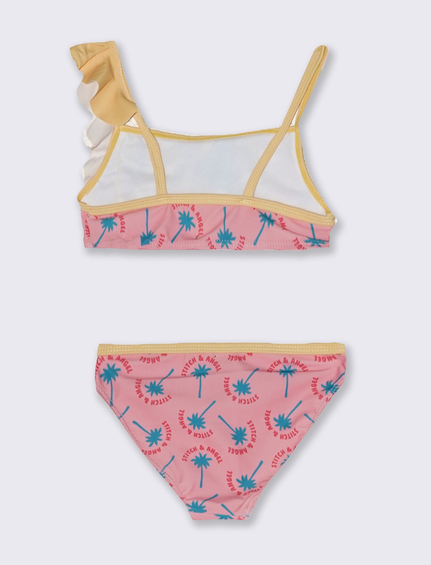 Disney 2 Piece Swimsuit for Girls - Yellow