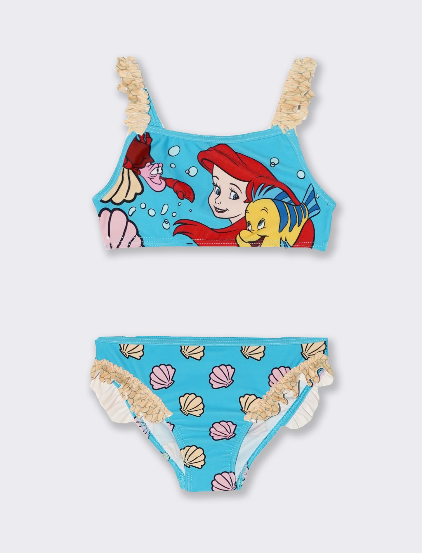 Mermaid Two-Piece Costume for Girls - Blue