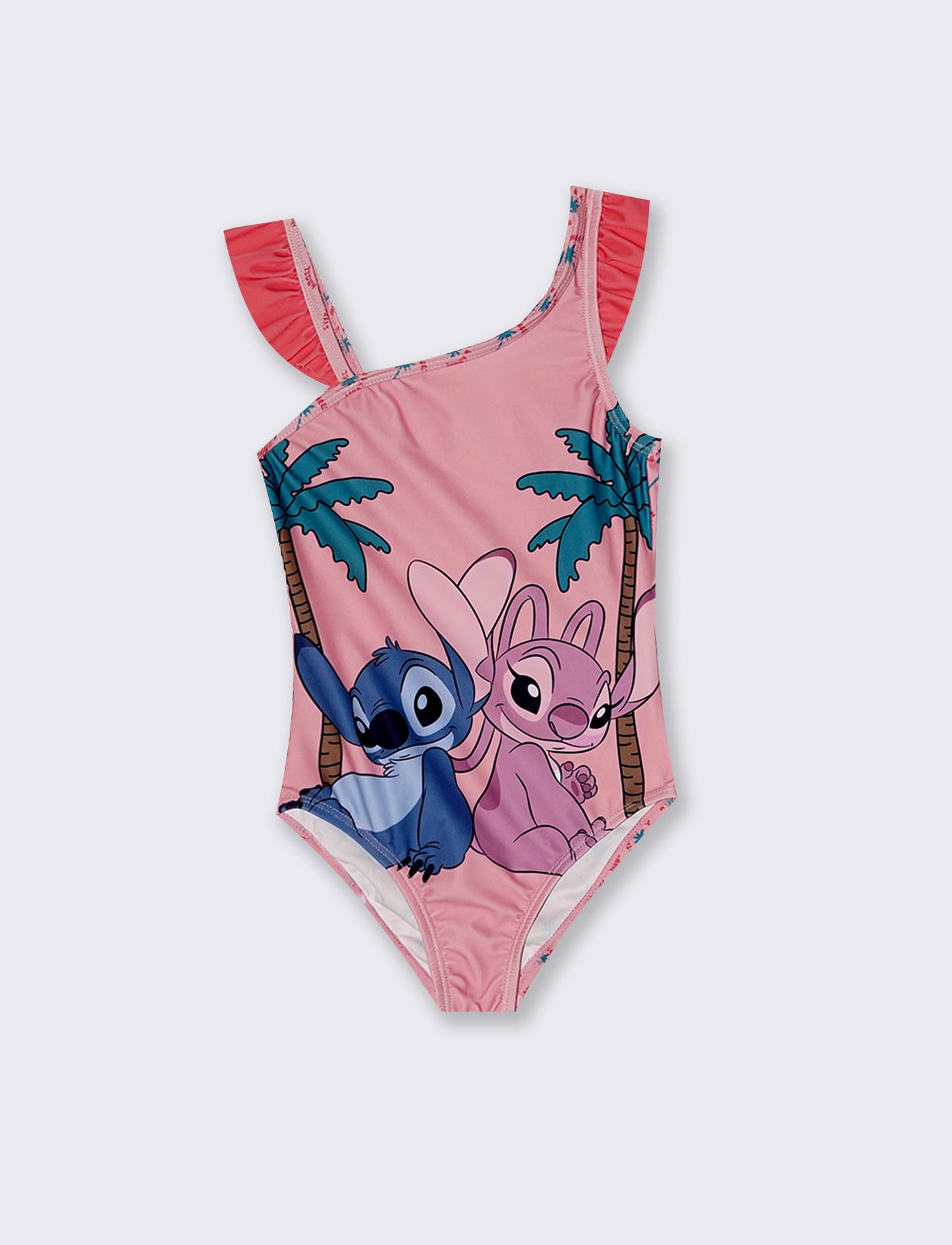 Disney Stitch One-Piece Costume for Girls - Pink