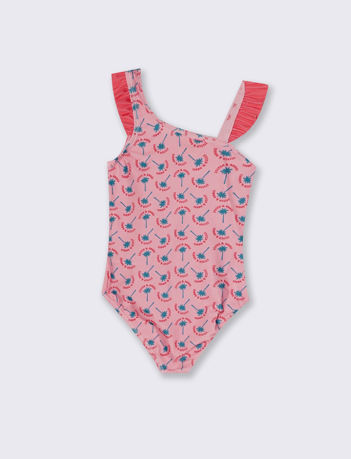 Disney Stitch One-Piece Costume for Girls - Pink
