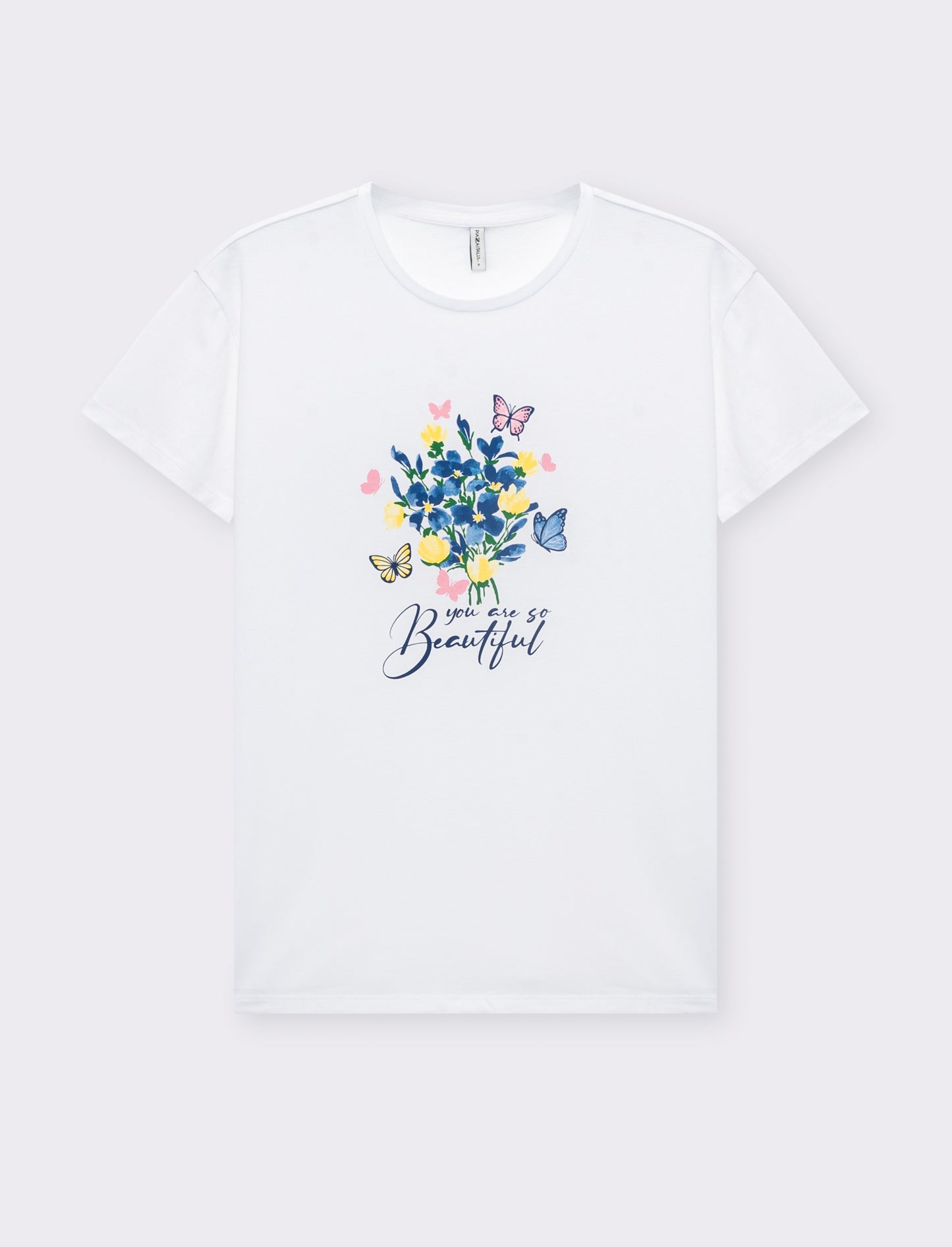 T-shirt mezza manica con stampe - var 3