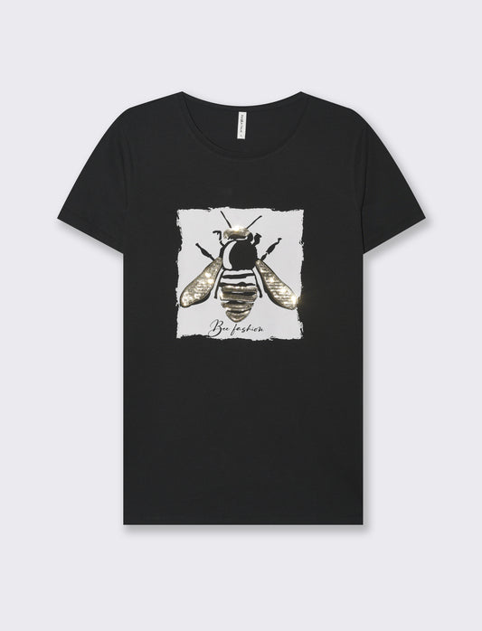 T-shirt mezza manica con stampe - var 2