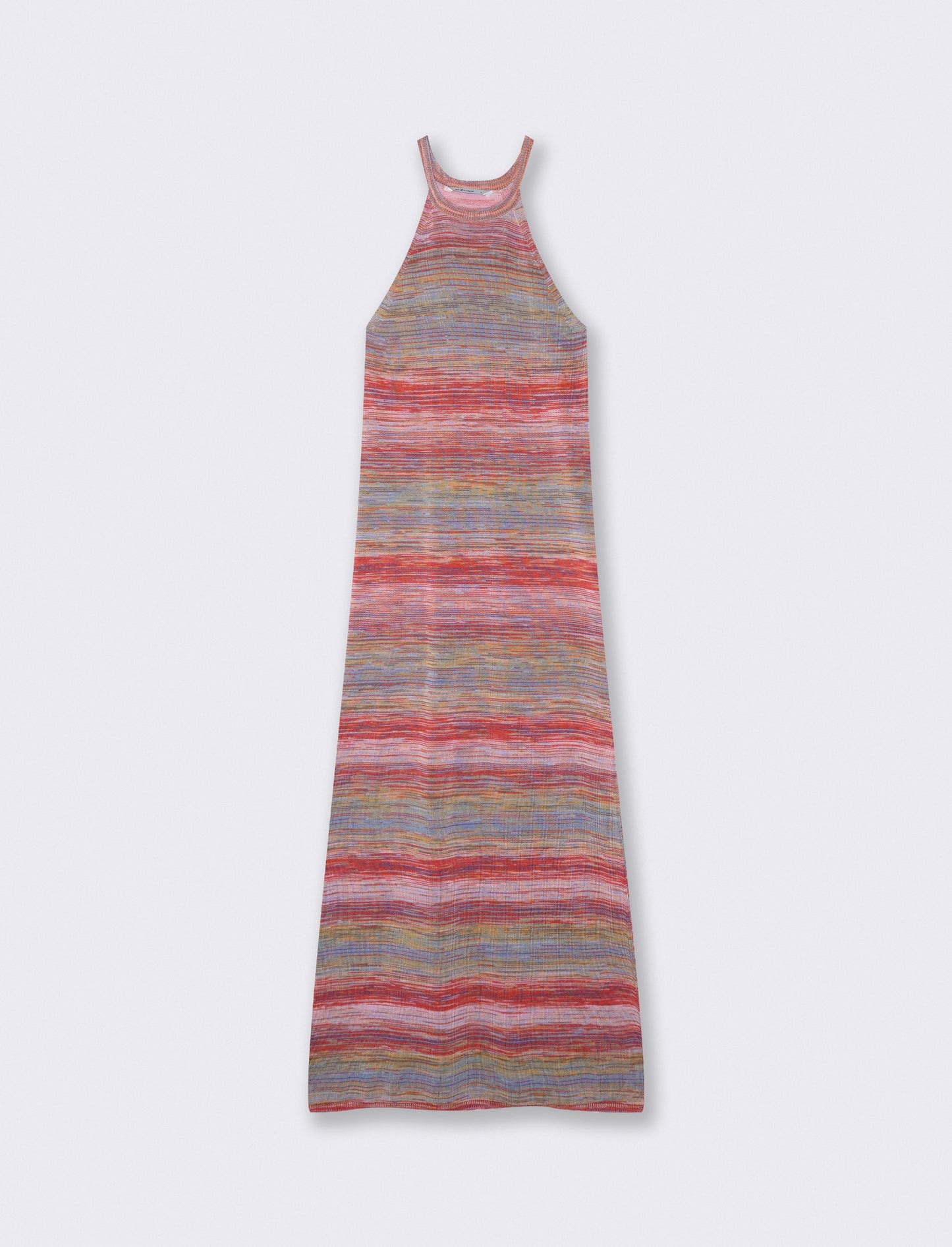 Abito aderente righe effetto maglia - var 1