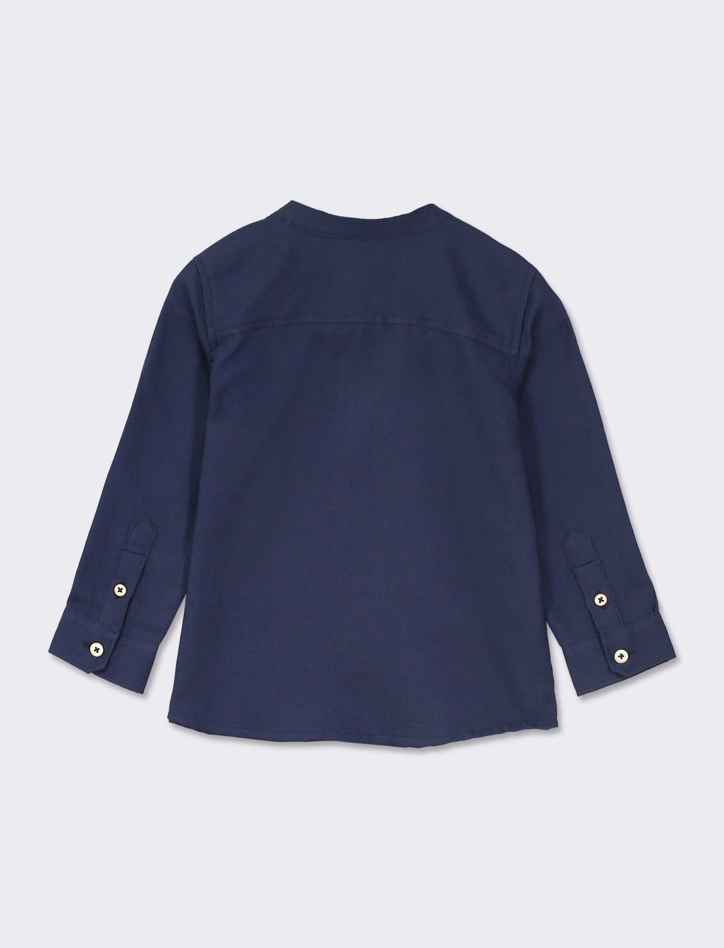 Long Sleeve Shirt with Pocket - Available in 2 Color Variants - Blue