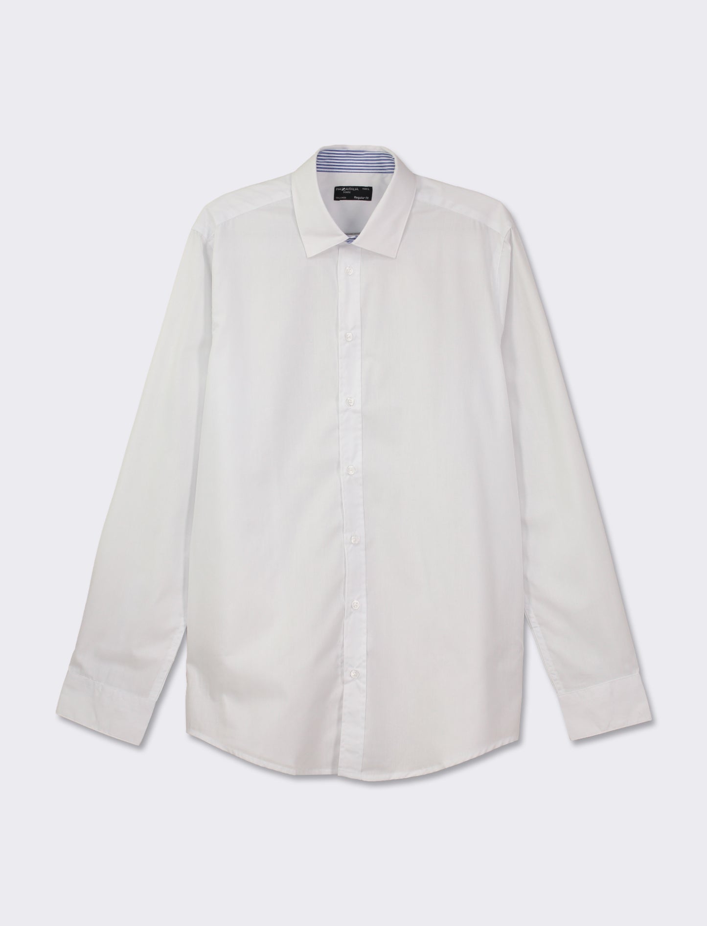 Camicia basic regular fit easy iron - Bianco