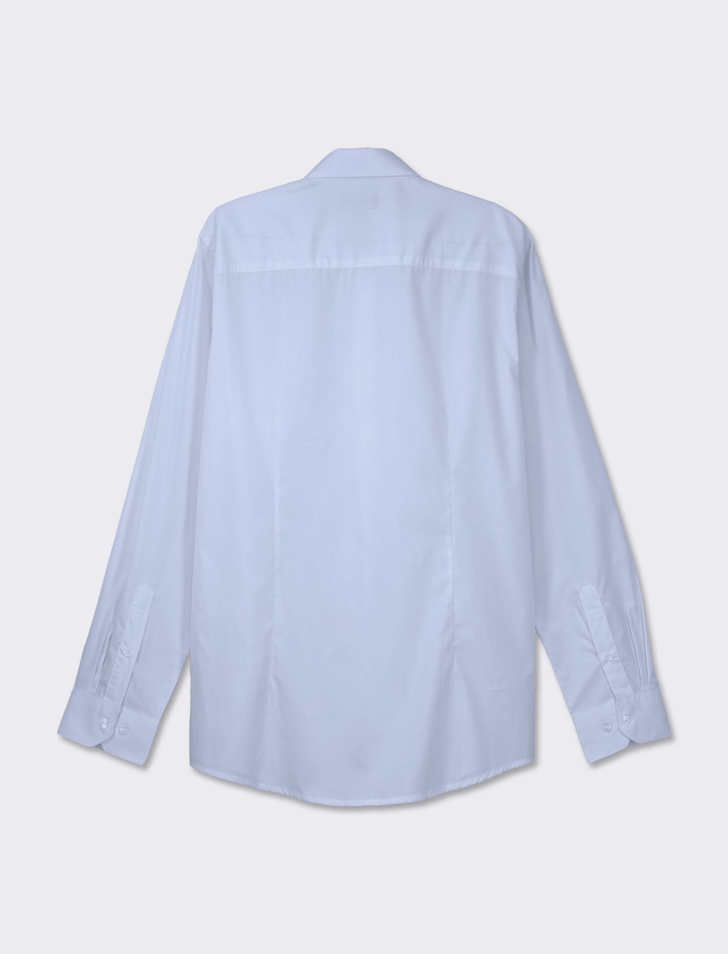 Easy Iron Regular Fit Cotton Blend Shirt - Sky blue