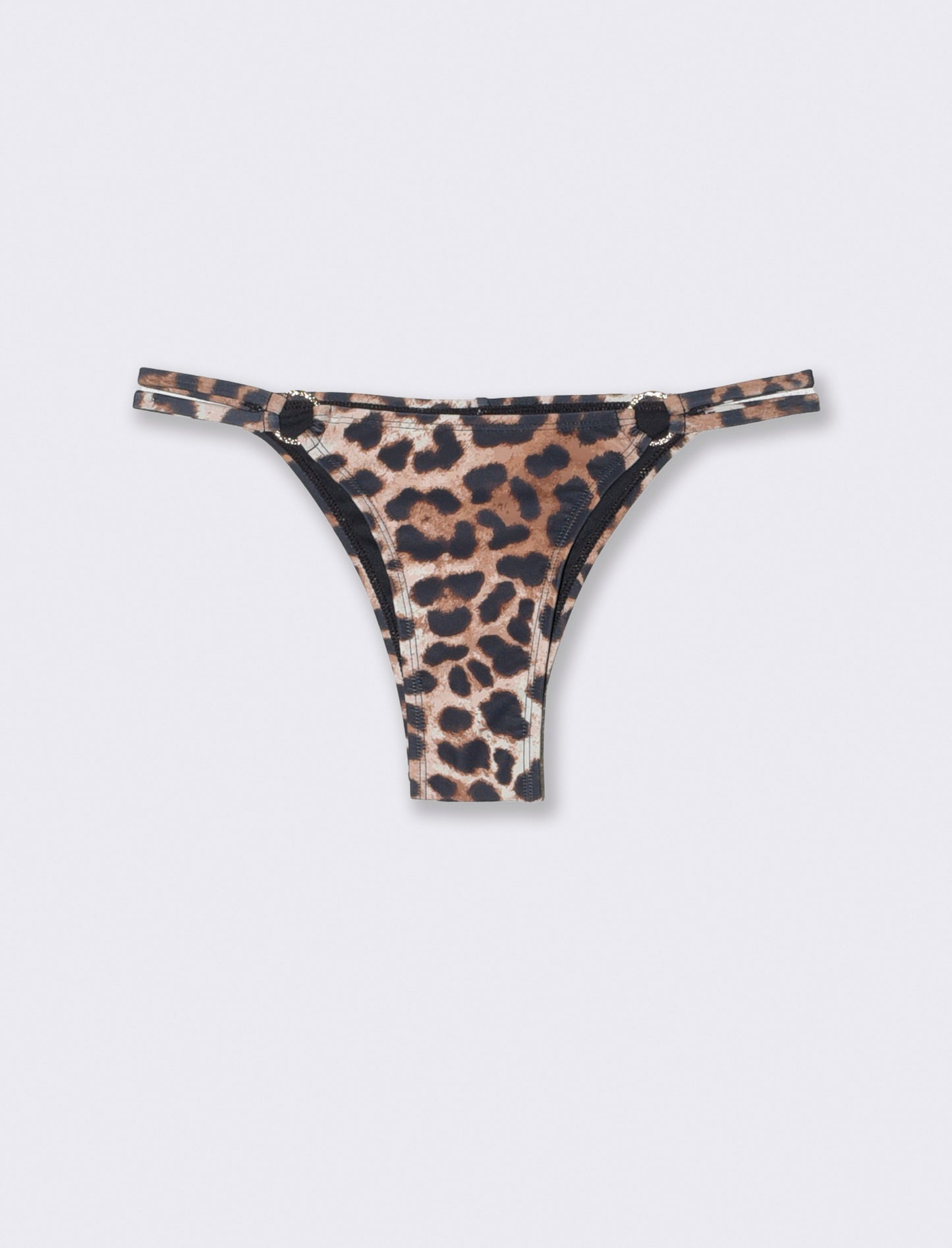 Slip mare con anelli - Leopardato
