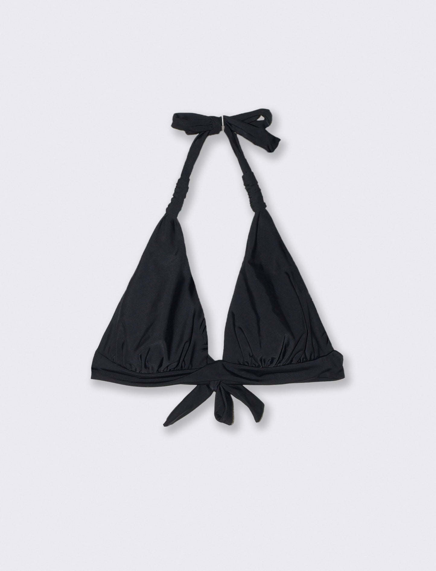 Reggiseno mare triangolo regolabile - Nero