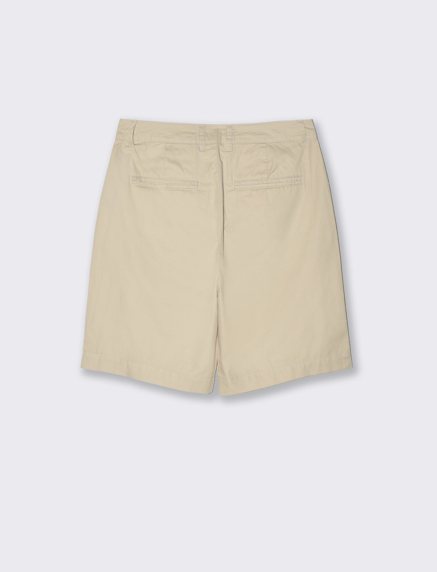 Bermuda basico da donna - Beige corda
