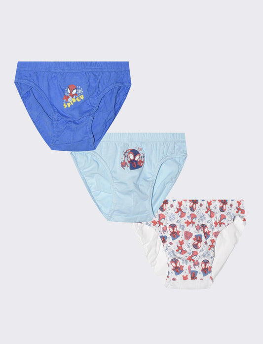 Tris slip bambino varie licenze - Rosso