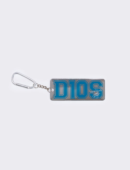 Portachiavi logo d1os originale e unico - Turchese