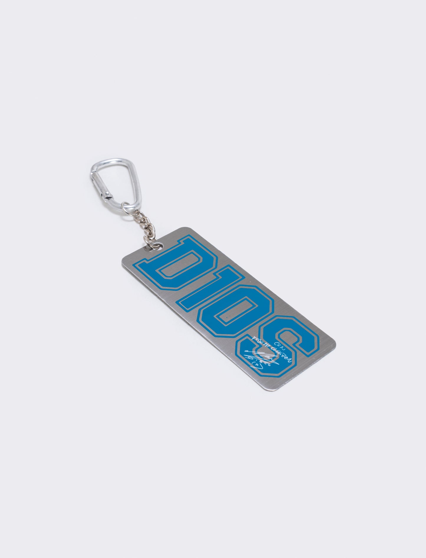 Portachiavi logo d1os originale e unico - Turchese