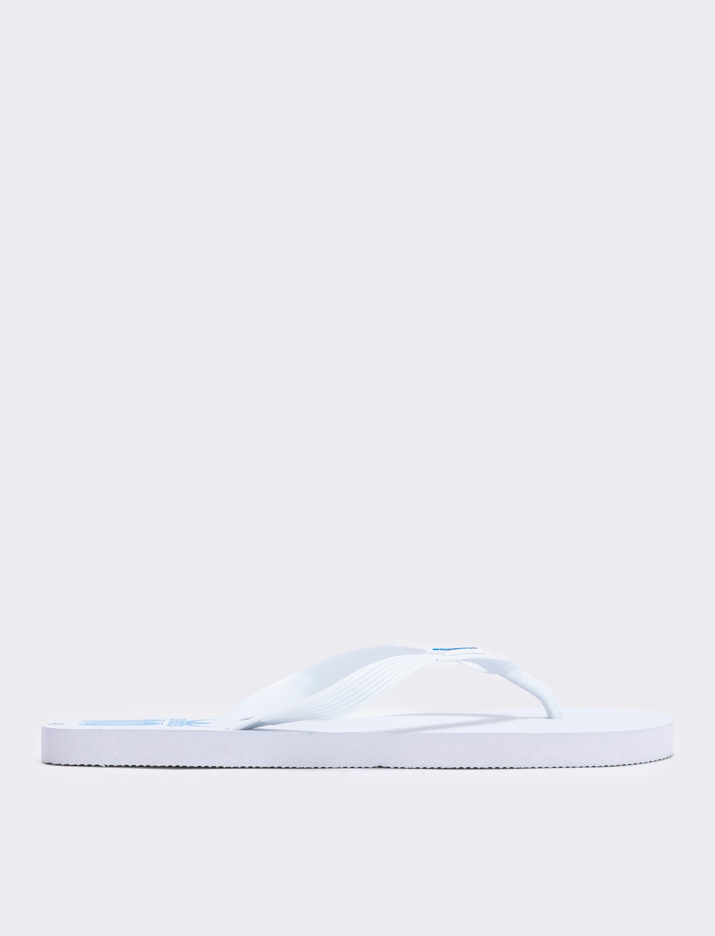 Infradito PVC con applicazioni Dios - Bianco