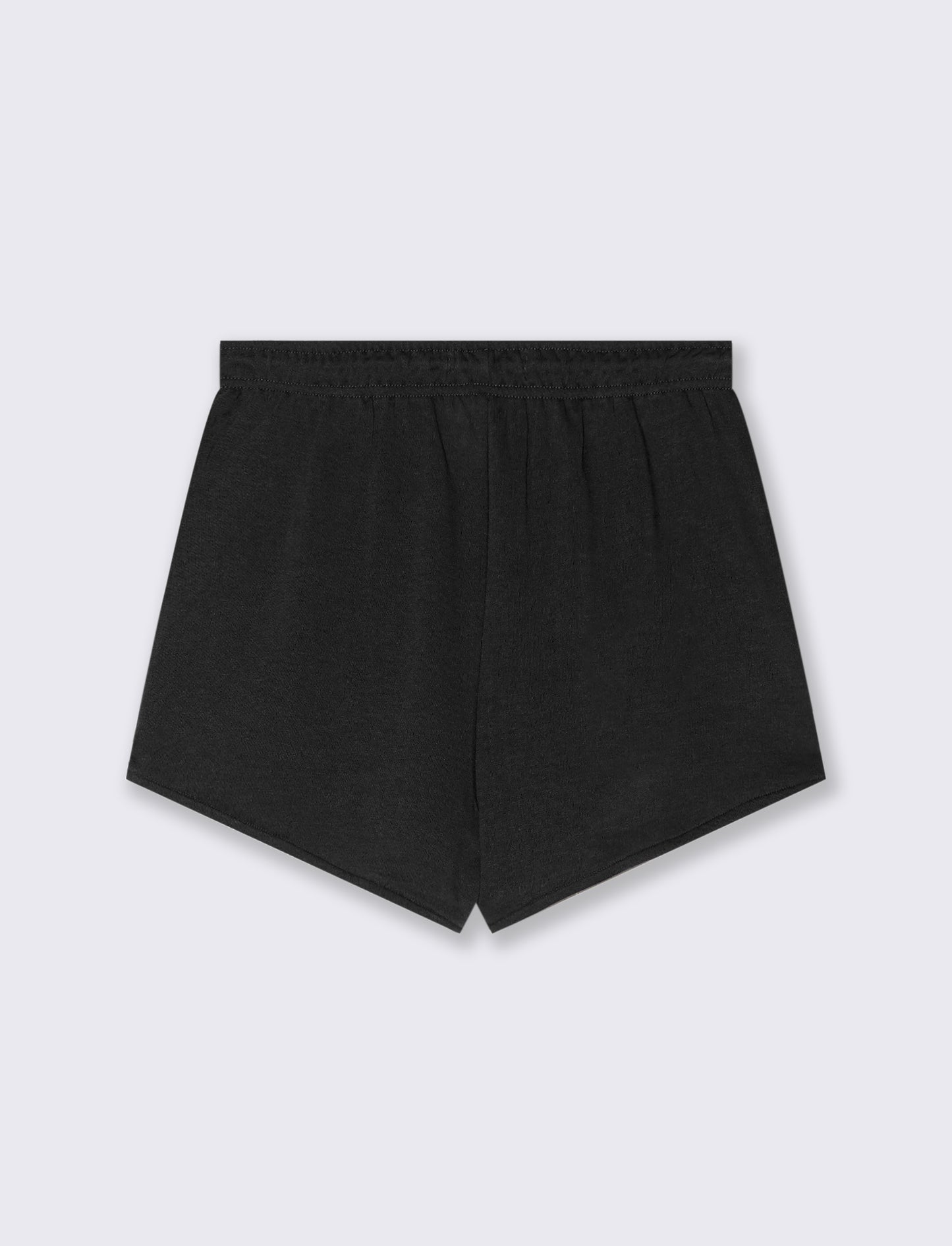 Short con coulisse da donna - Nero