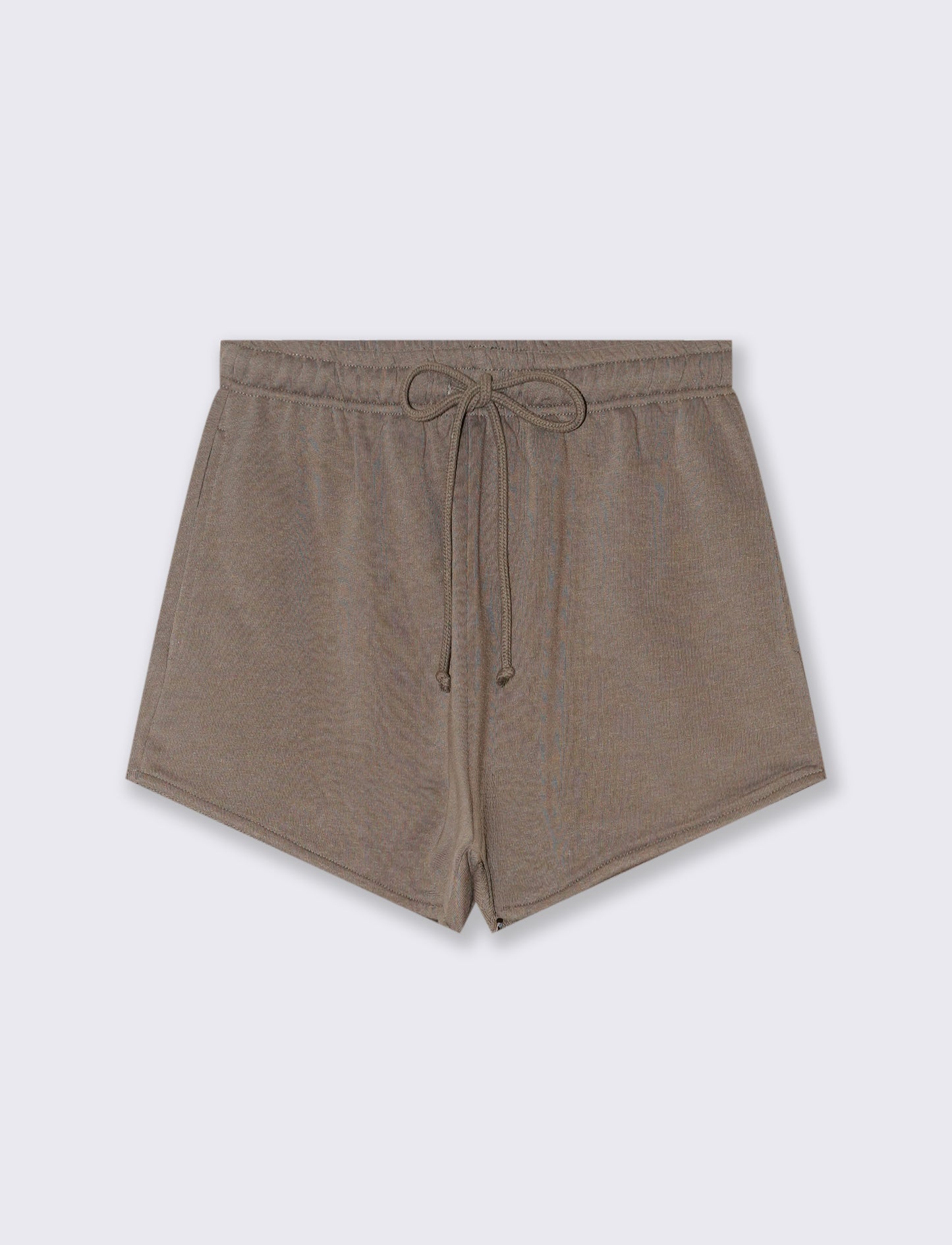 Short con coulisse da donna - Verde salvia