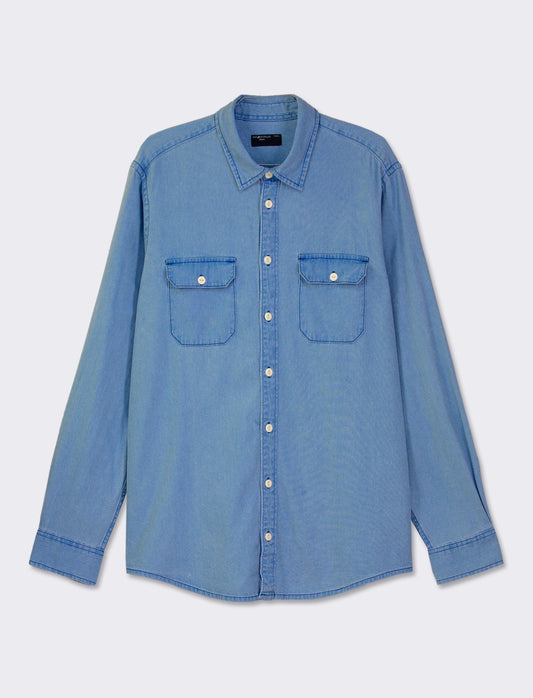 Camicia in denim - Denim