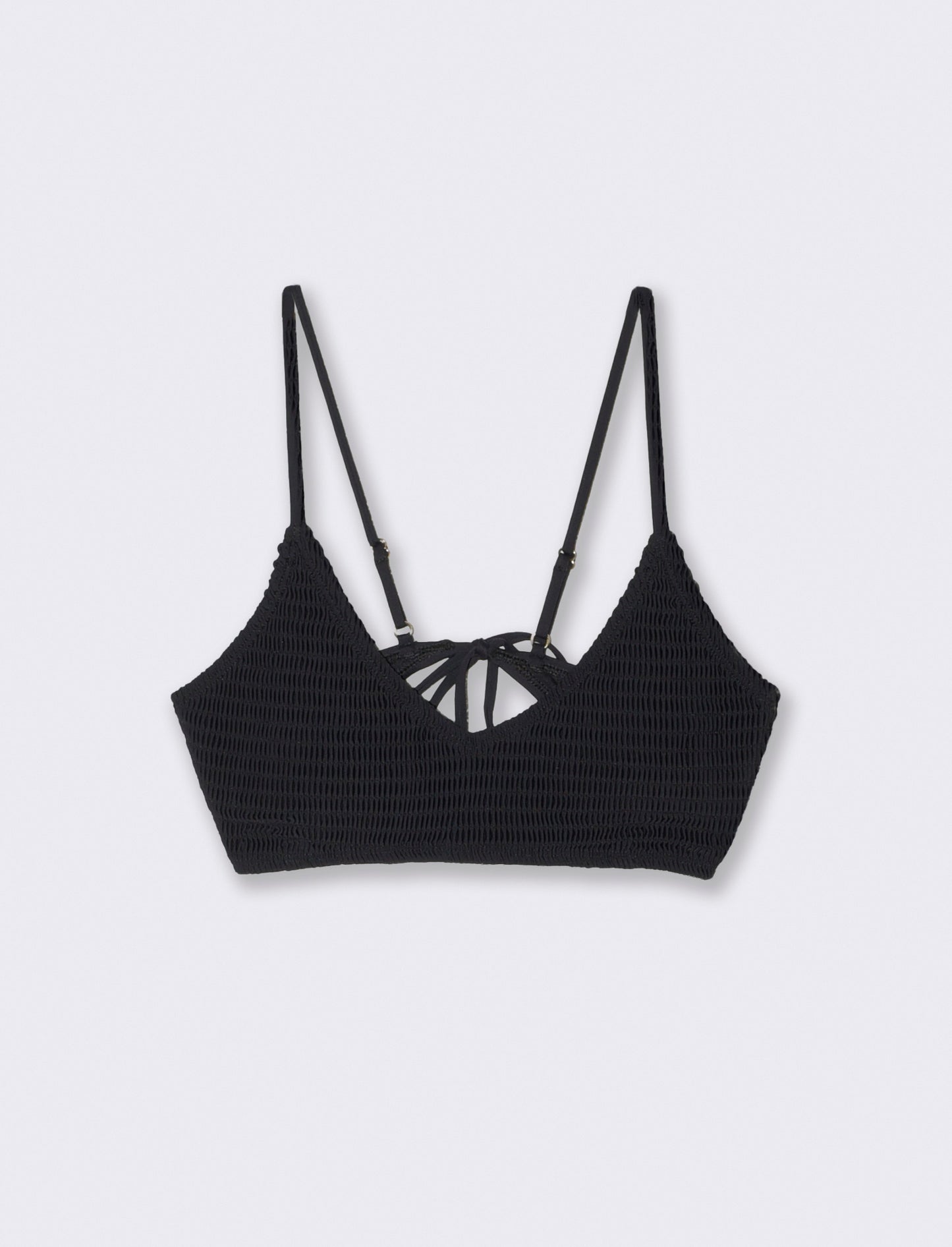 Brassiere mare punto smoke - Nero