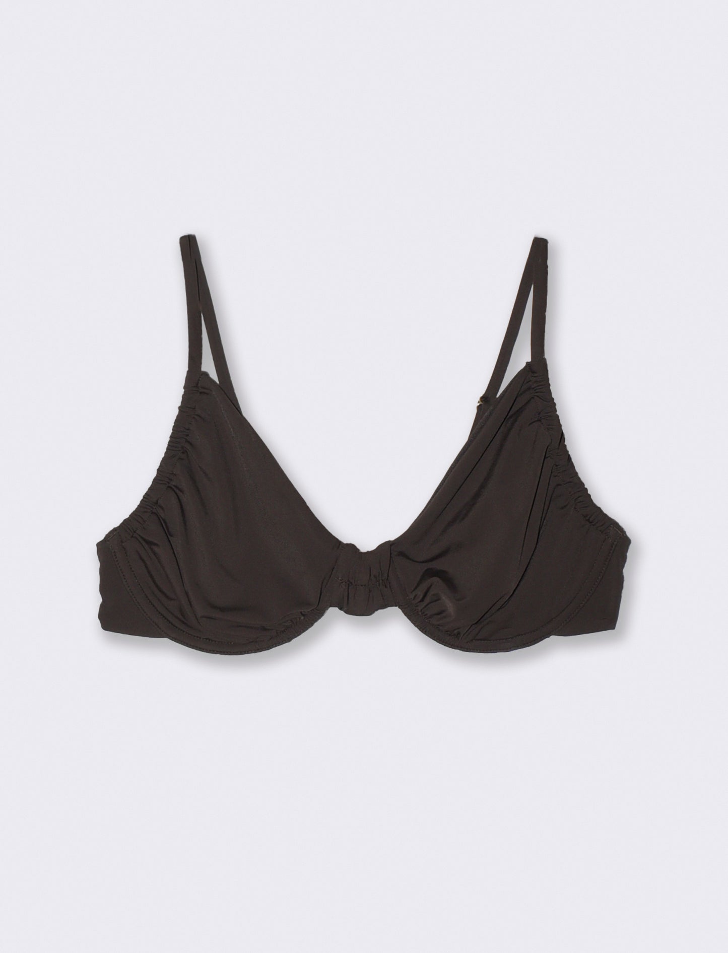 Reggiseno mare con coppe sfoderate - Marrone