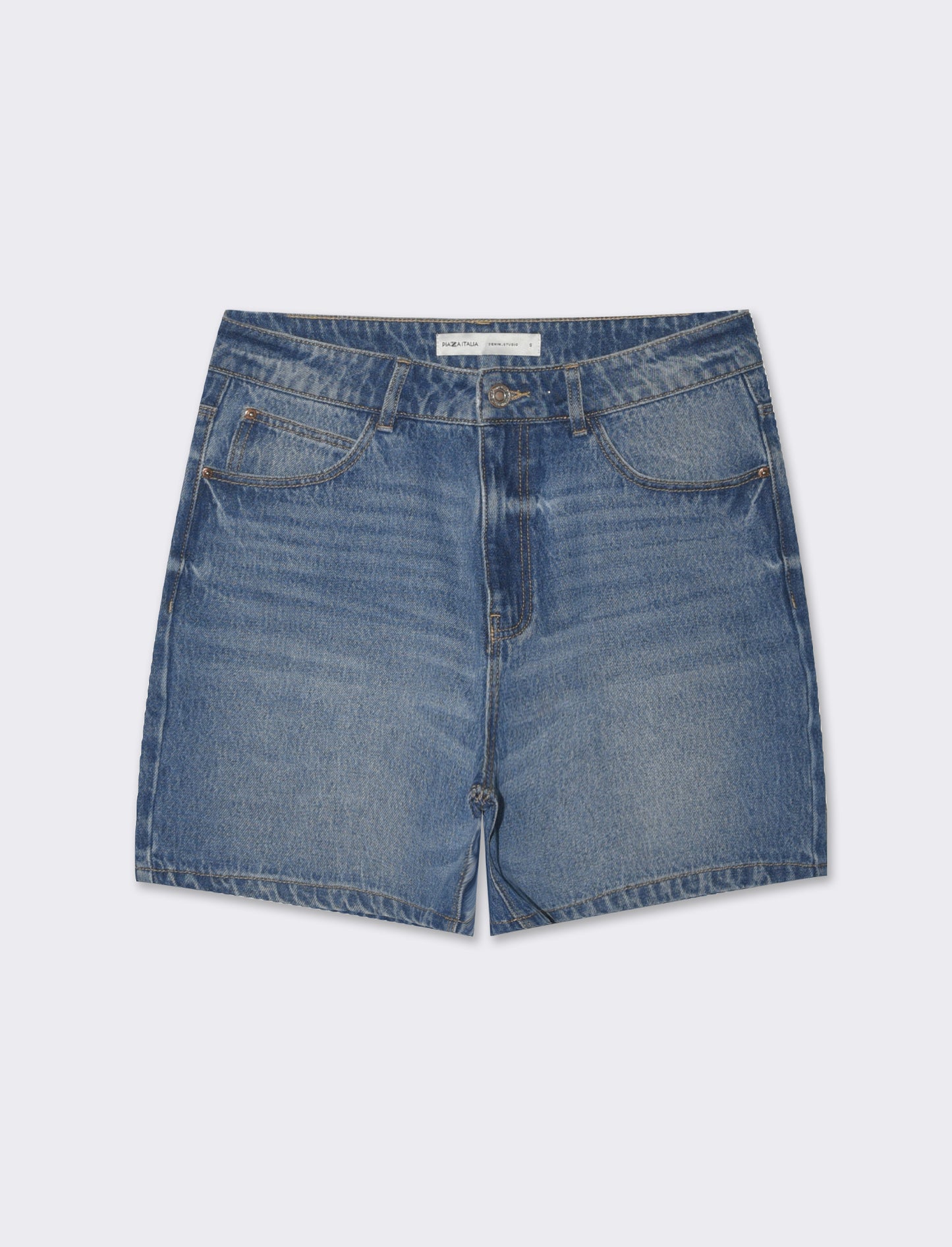 Woman's denim shorts for casual summer style - Blue
