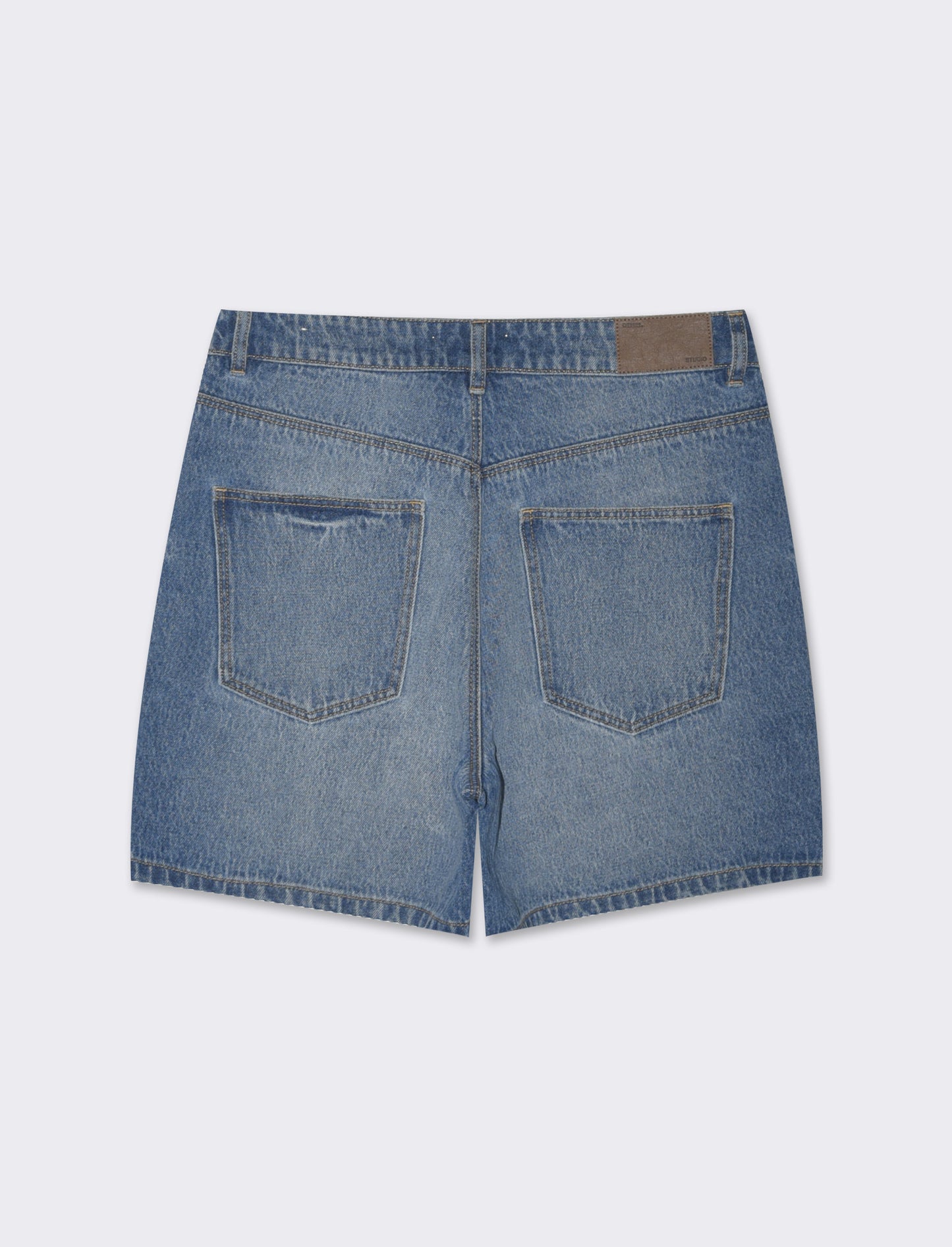 Woman's denim shorts for casual summer style - Blue