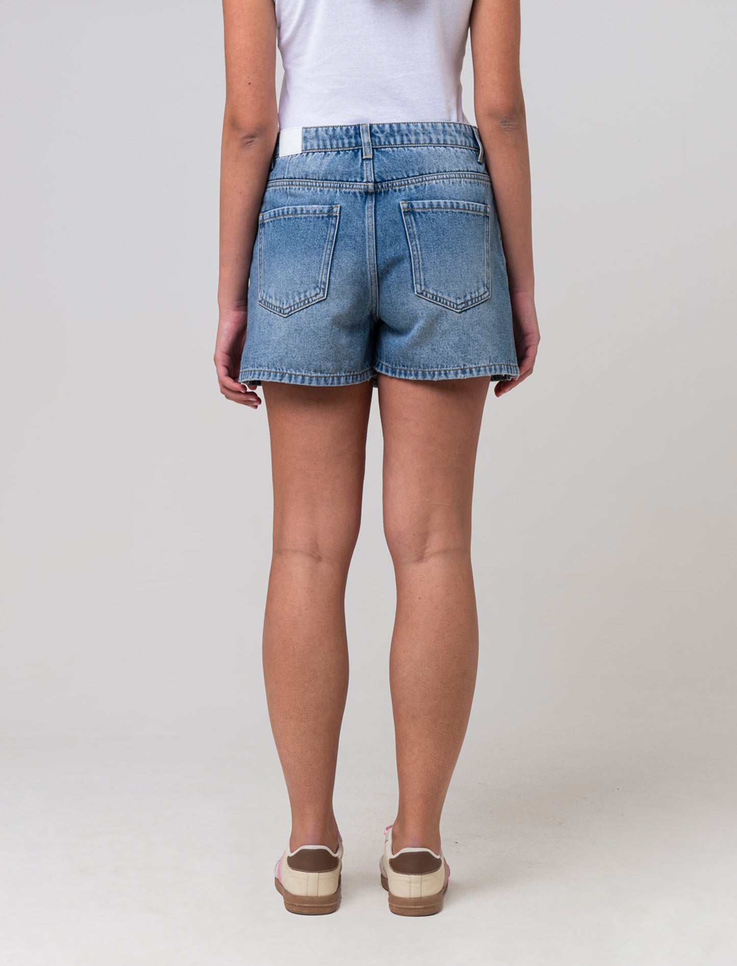 Gonna pantalone in denim da donna - Denim