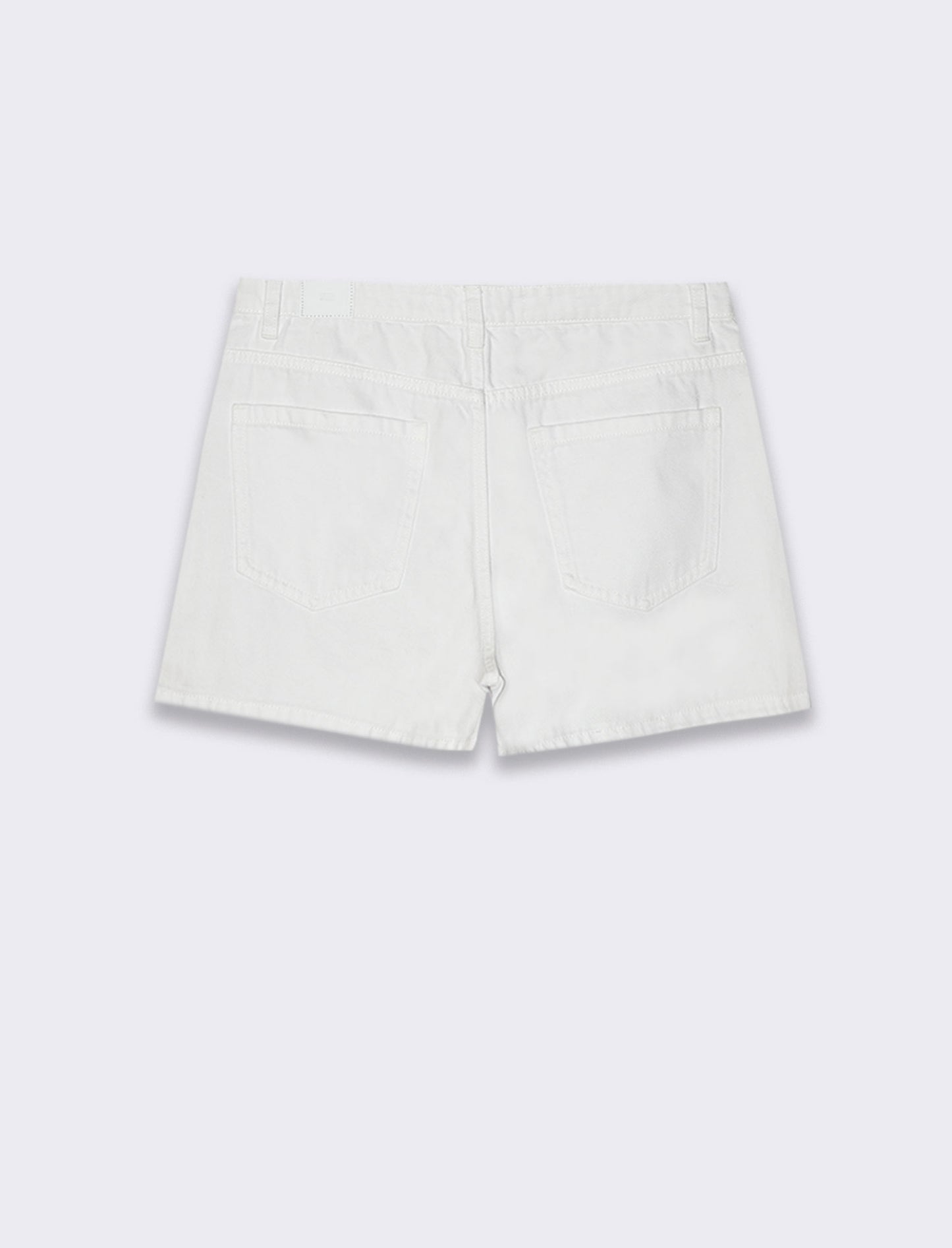 Woman's denim pants skirt - versatile fashion choice - White