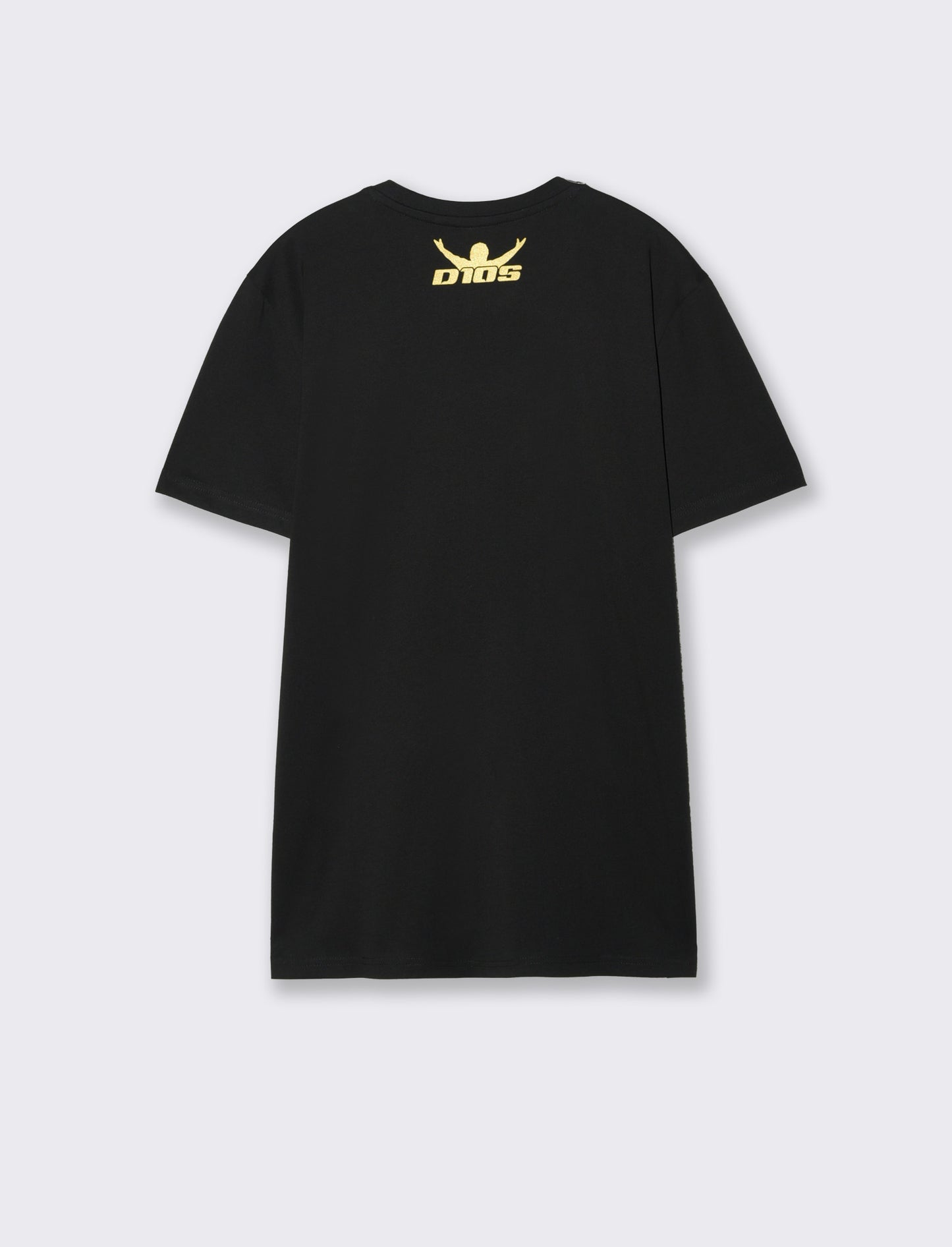 T-Shirt Jersey Premium D10S Girocollo - Nero