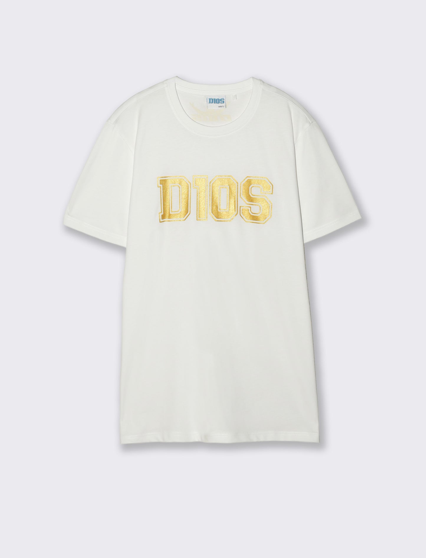 T-Shirt Jersey Premium D10S Girocollo - Bianco