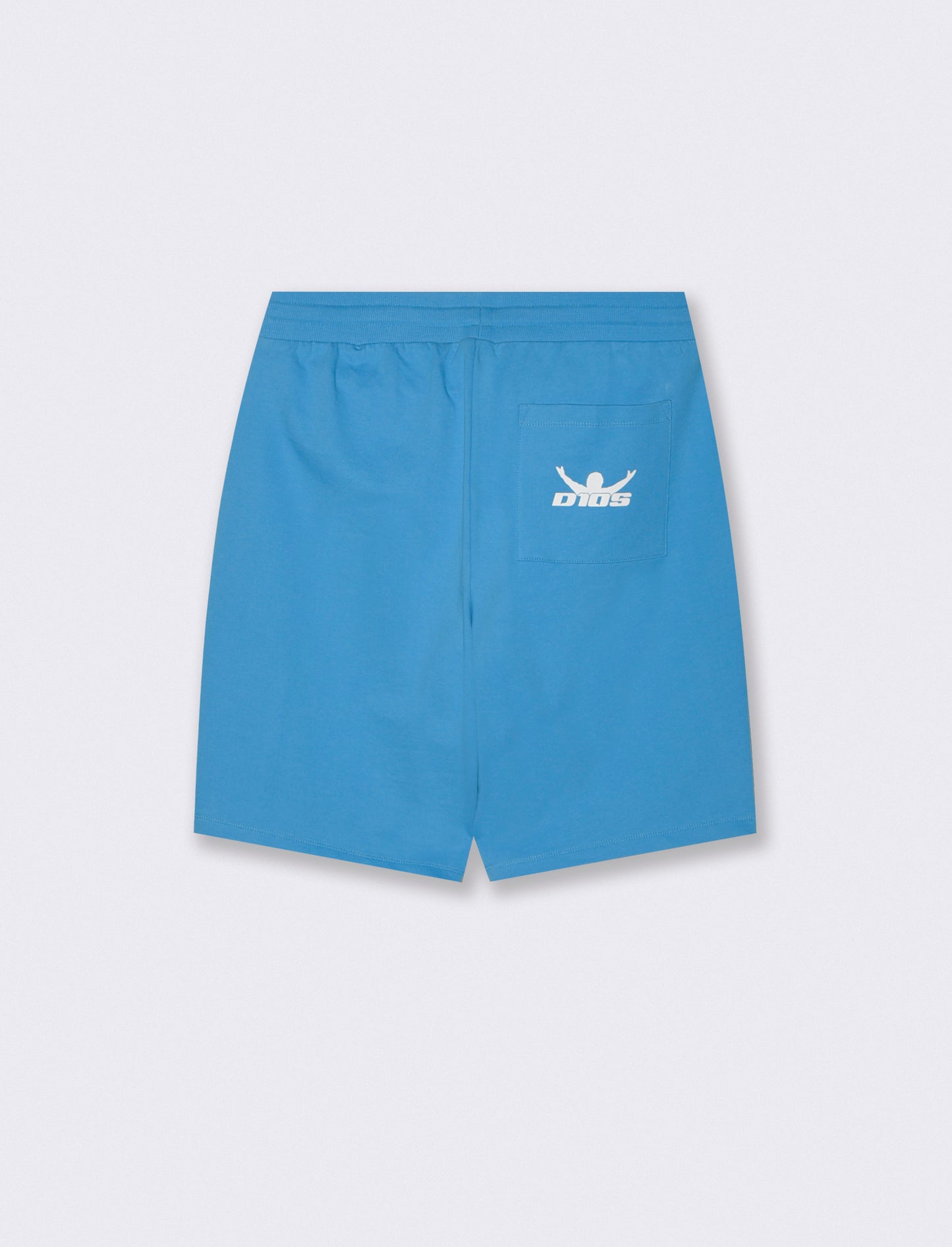 Bermuda in felpa con stampa D10S - Bluette