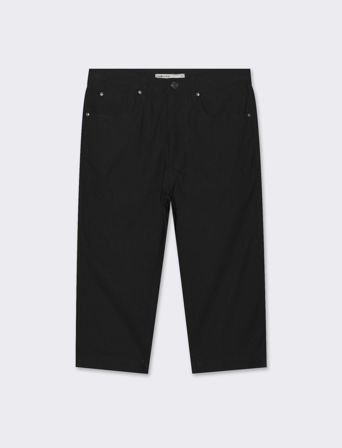 Woman's capri style bermuda shorts for men - Black