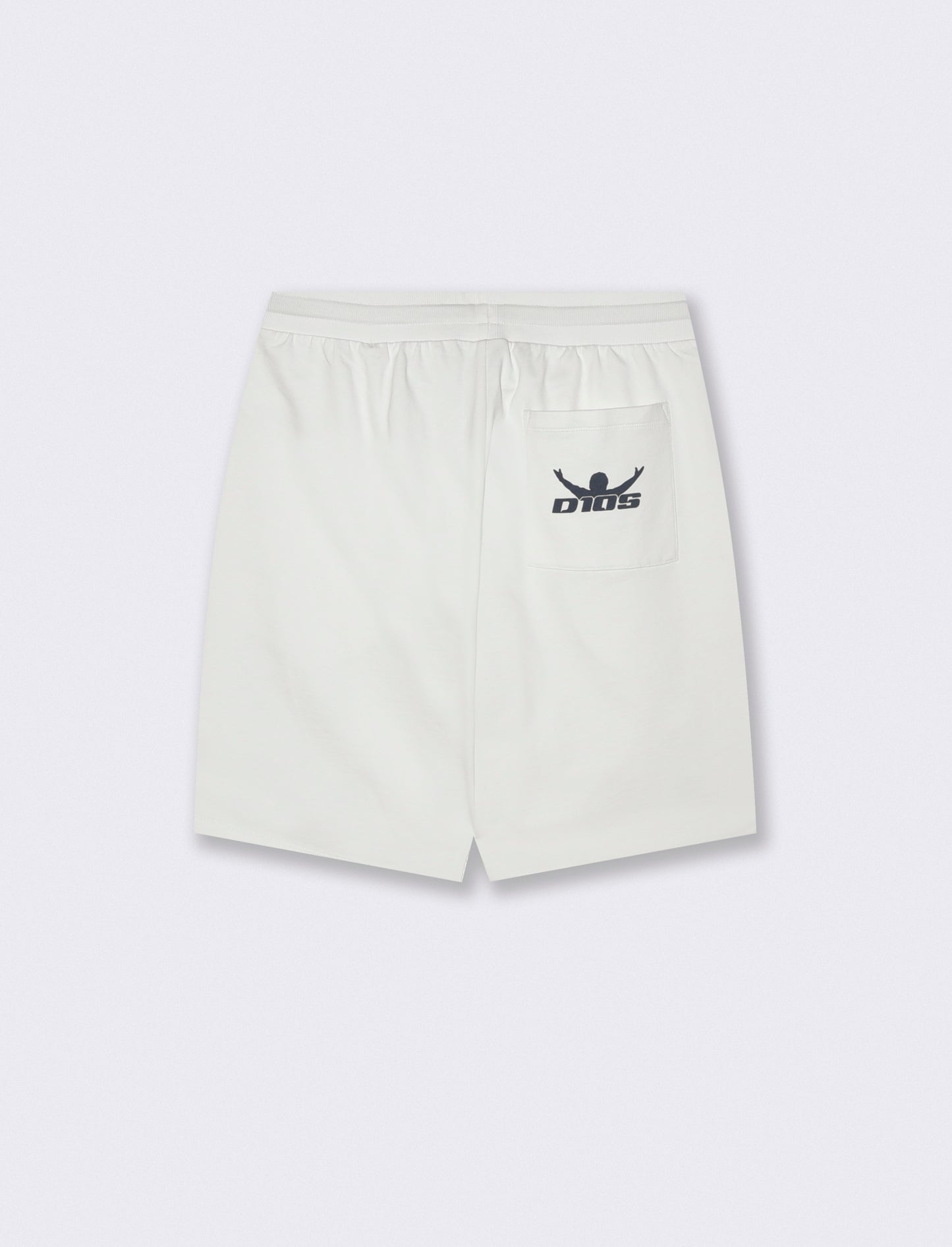 Bermuda in Felpa Leggera D10S - Bianco