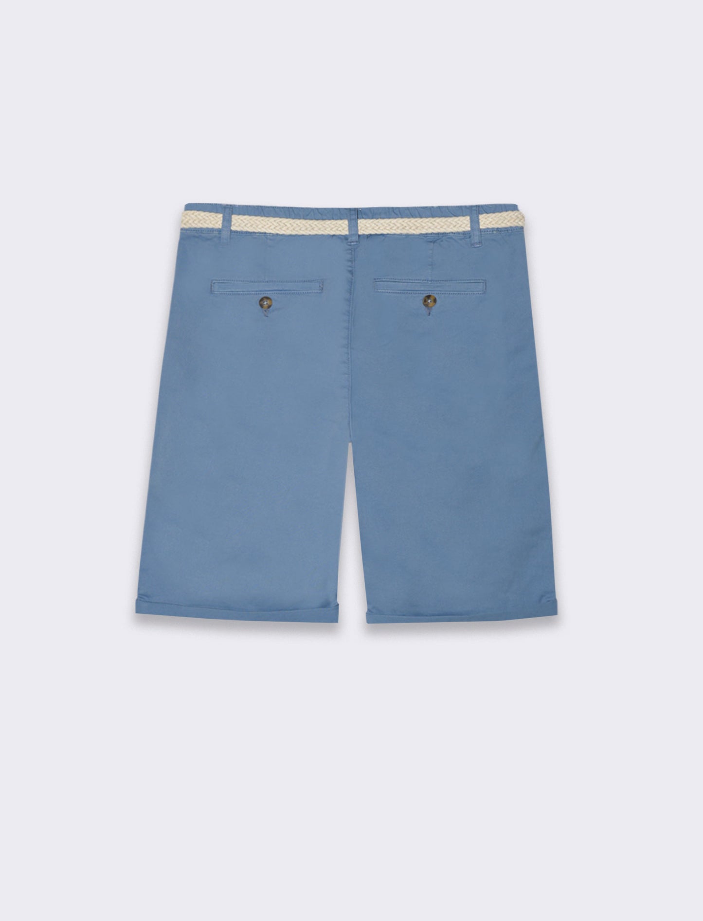 Bermuda con risvolti da donna - Denim