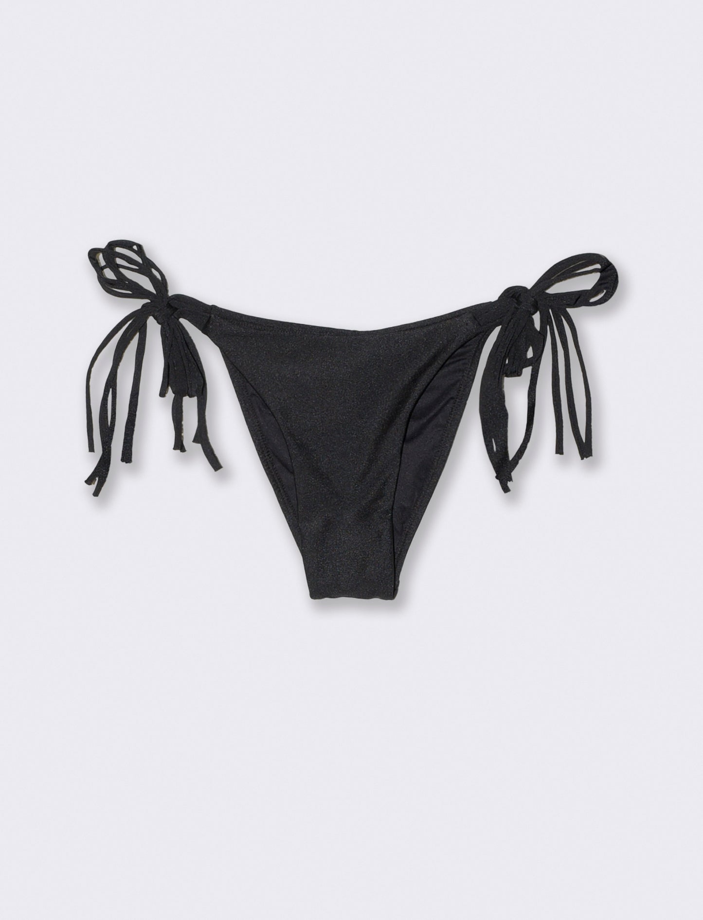 Slip mare con laccetti - Nero